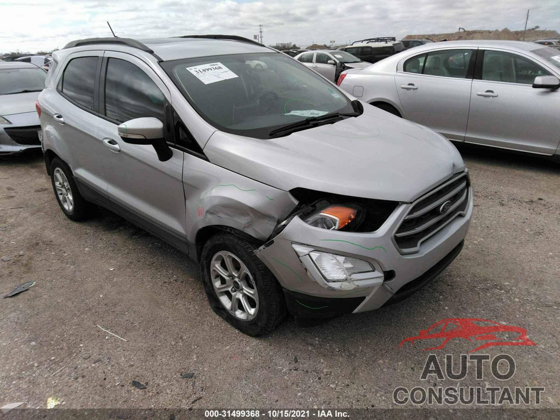 FORD ECOSPORT 2020 - MAJ3S2GE0LC317371