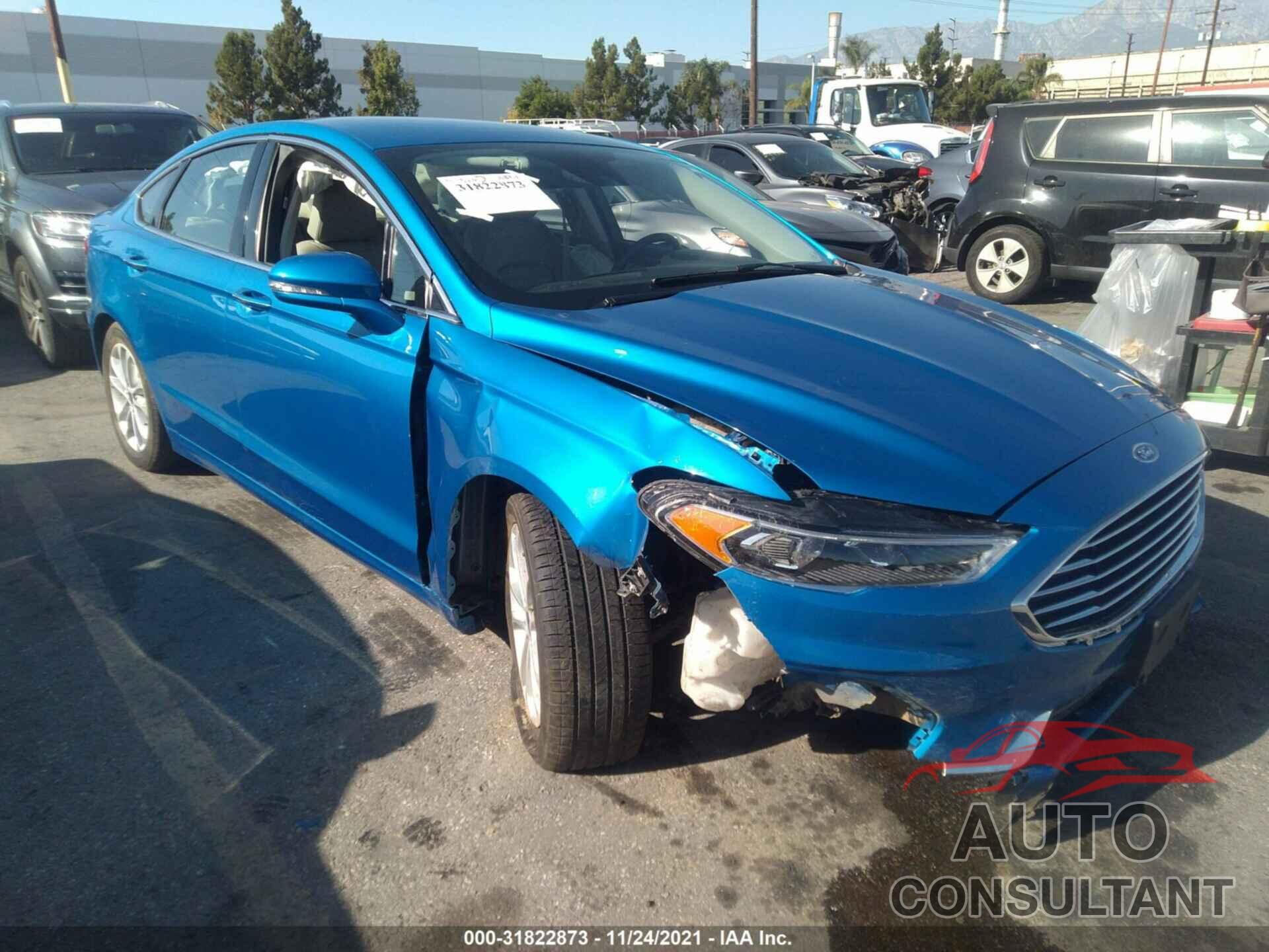 FORD FUSION HYBRID 2019 - 3FA6P0MU9KR255872