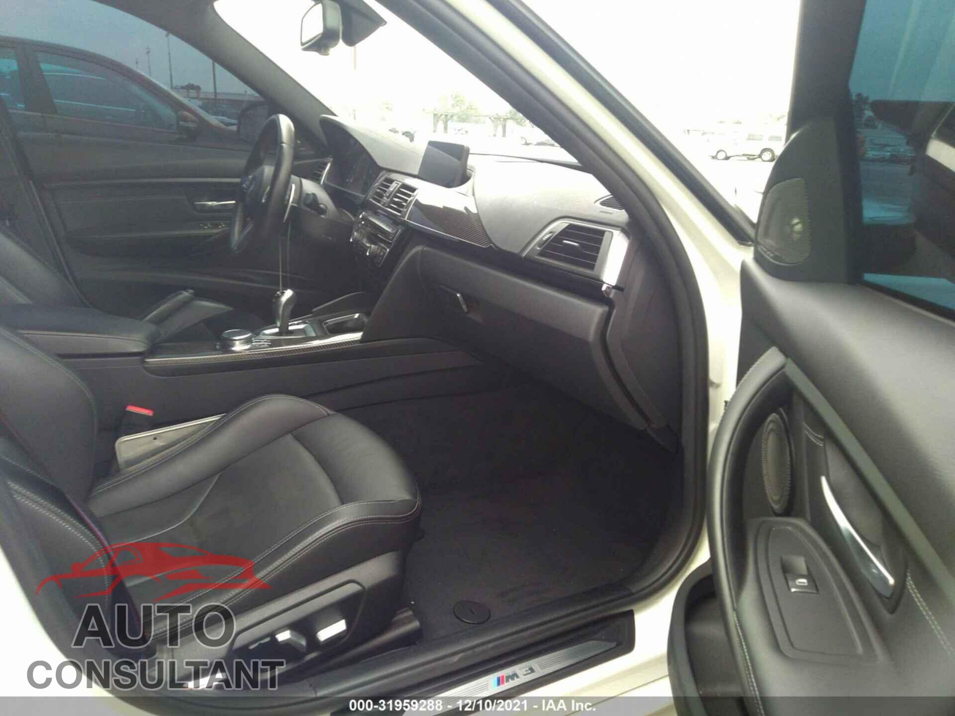 BMW M3 2018 - WBS8M9C52J5L01000