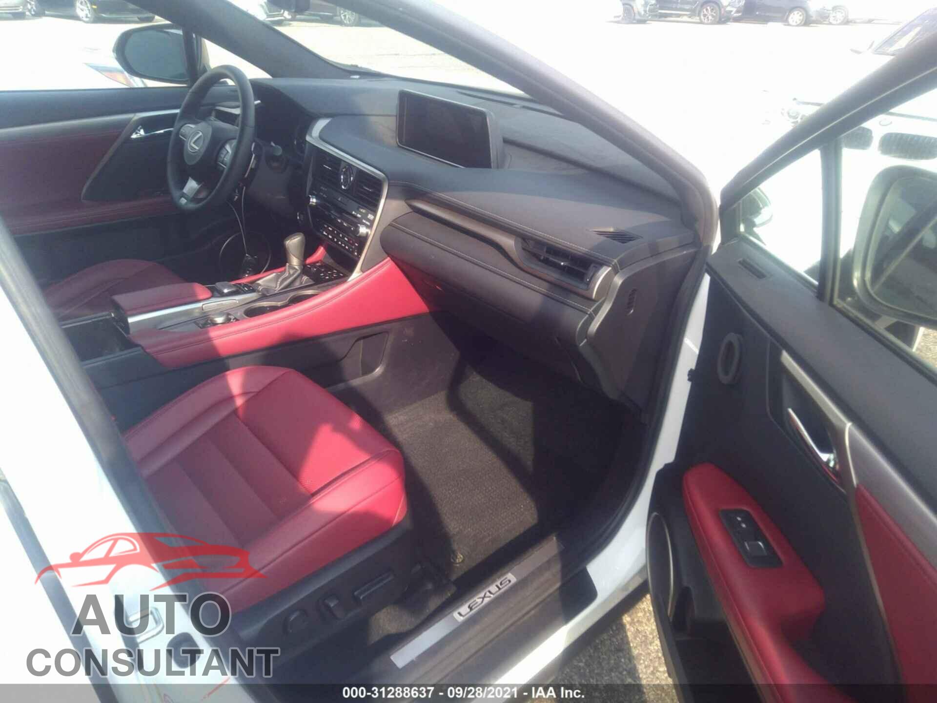 LEXUS RX 2019 - 2T2BZMCA5KC200418
