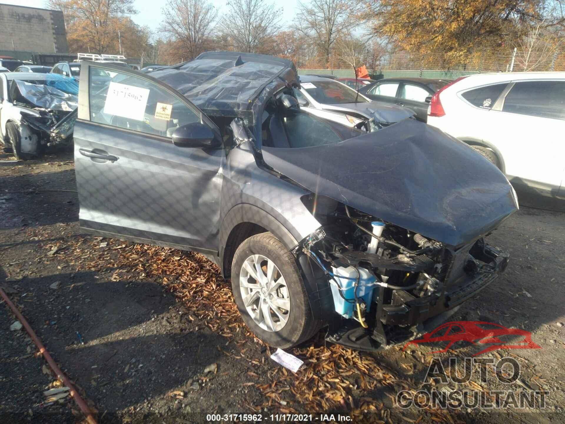 HYUNDAI TUCSON 2021 - KM8J2CA45MU296466
