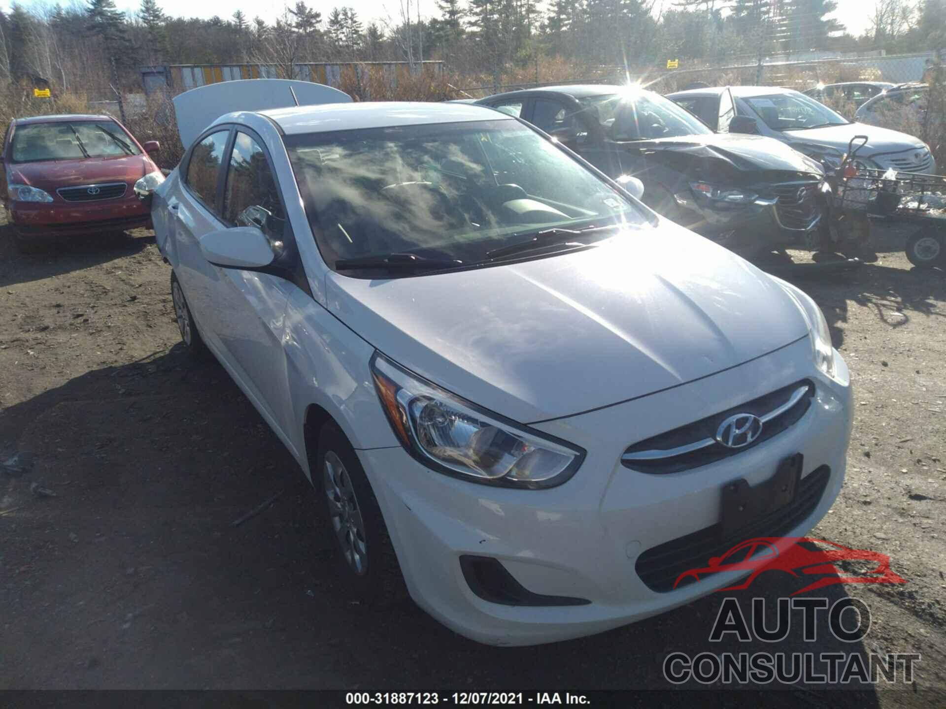 HYUNDAI ACCENT 2017 - KMHCT4AE0HU376221