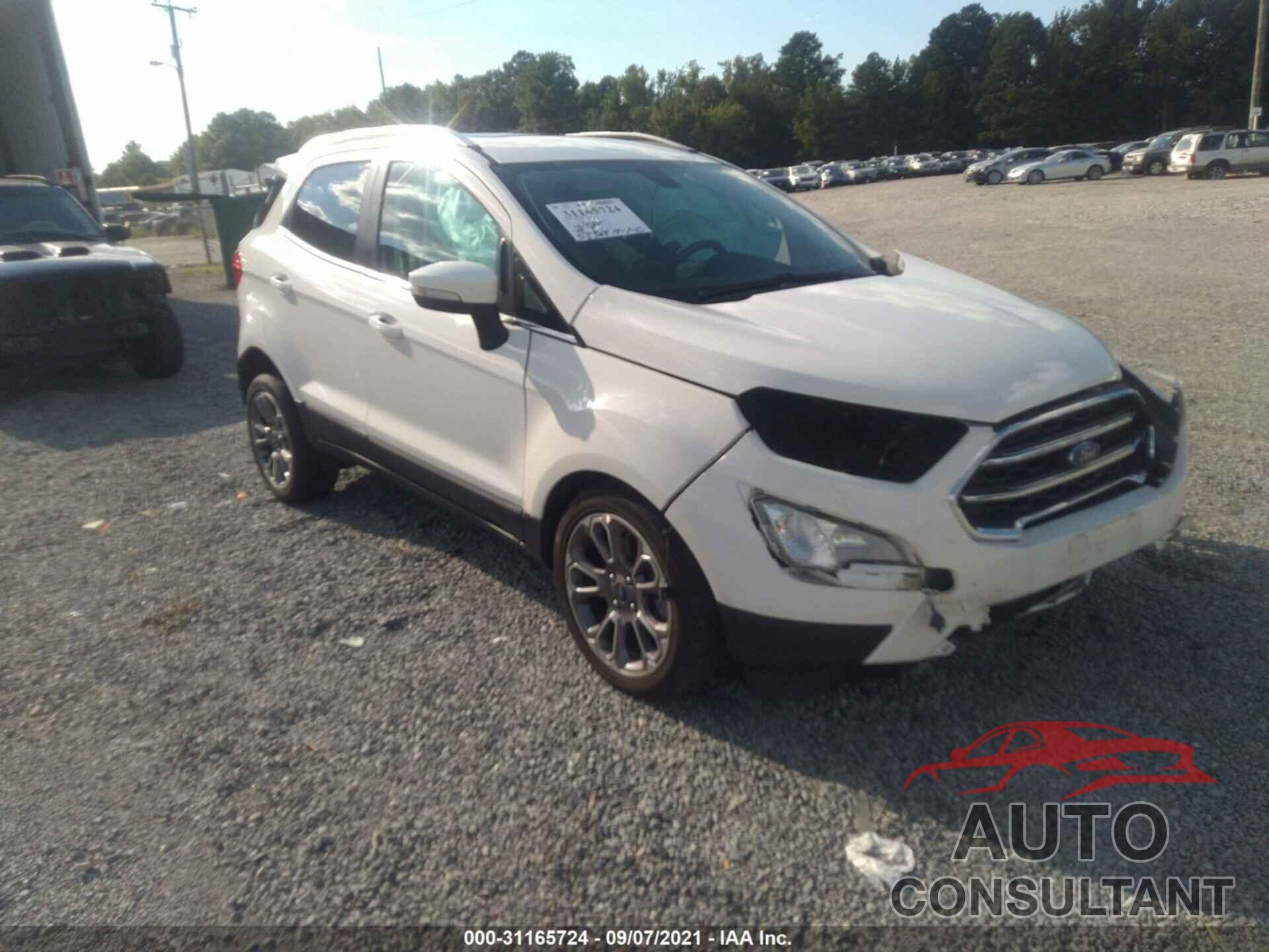 FORD ECOSPORT 2018 - MAJ3P1VE5JC214412