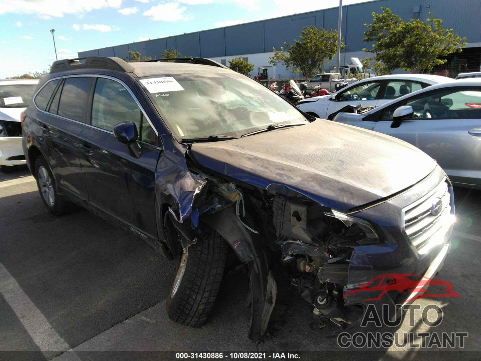 SUBARU OUTBACK 2017 - 4S4BSAFC4H3395851