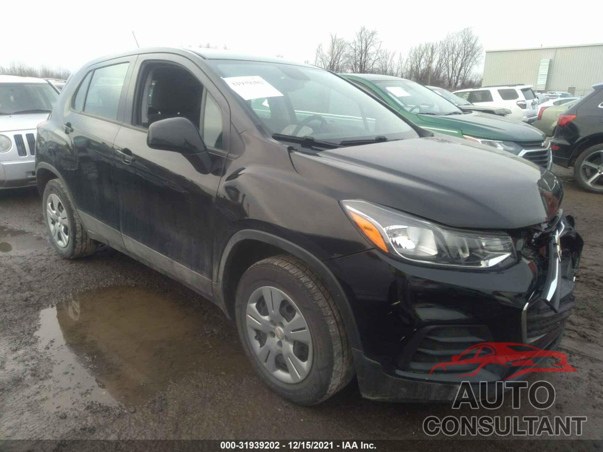 CHEVROLET TRAX 2018 - 3GNCJKSB0JL375614