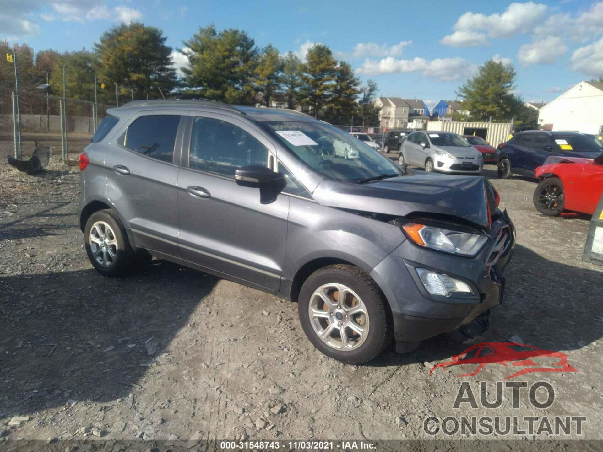 FORD ECOSPORT 2018 - MAJ3P1TE1JC230318