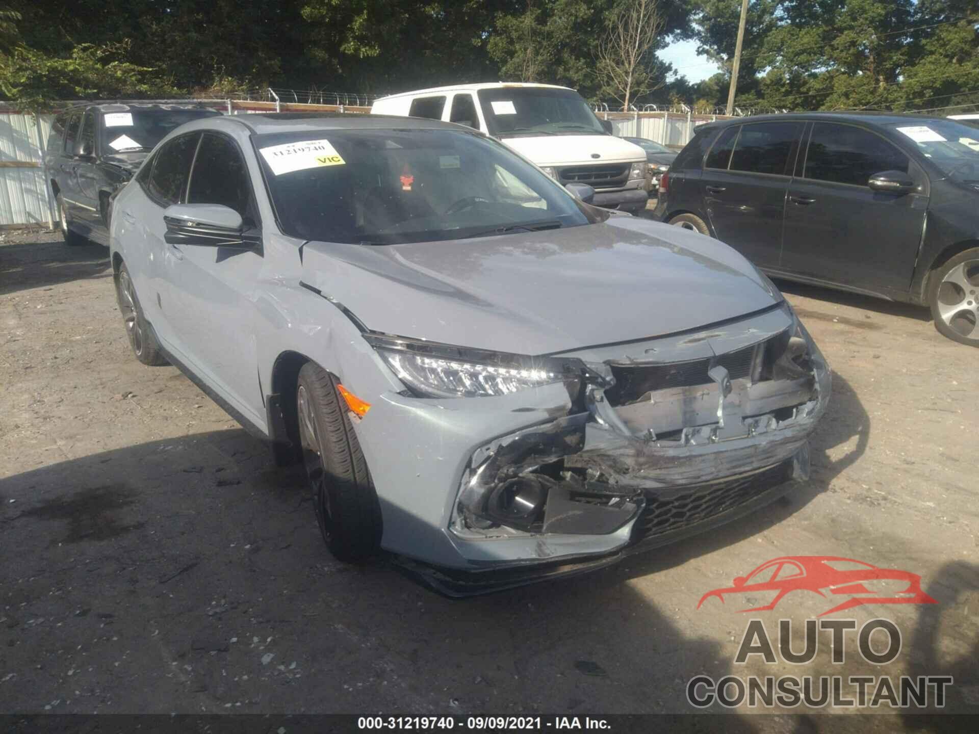 HONDA CIVIC HATCHBACK 2021 - SHHFK7H95MU211359