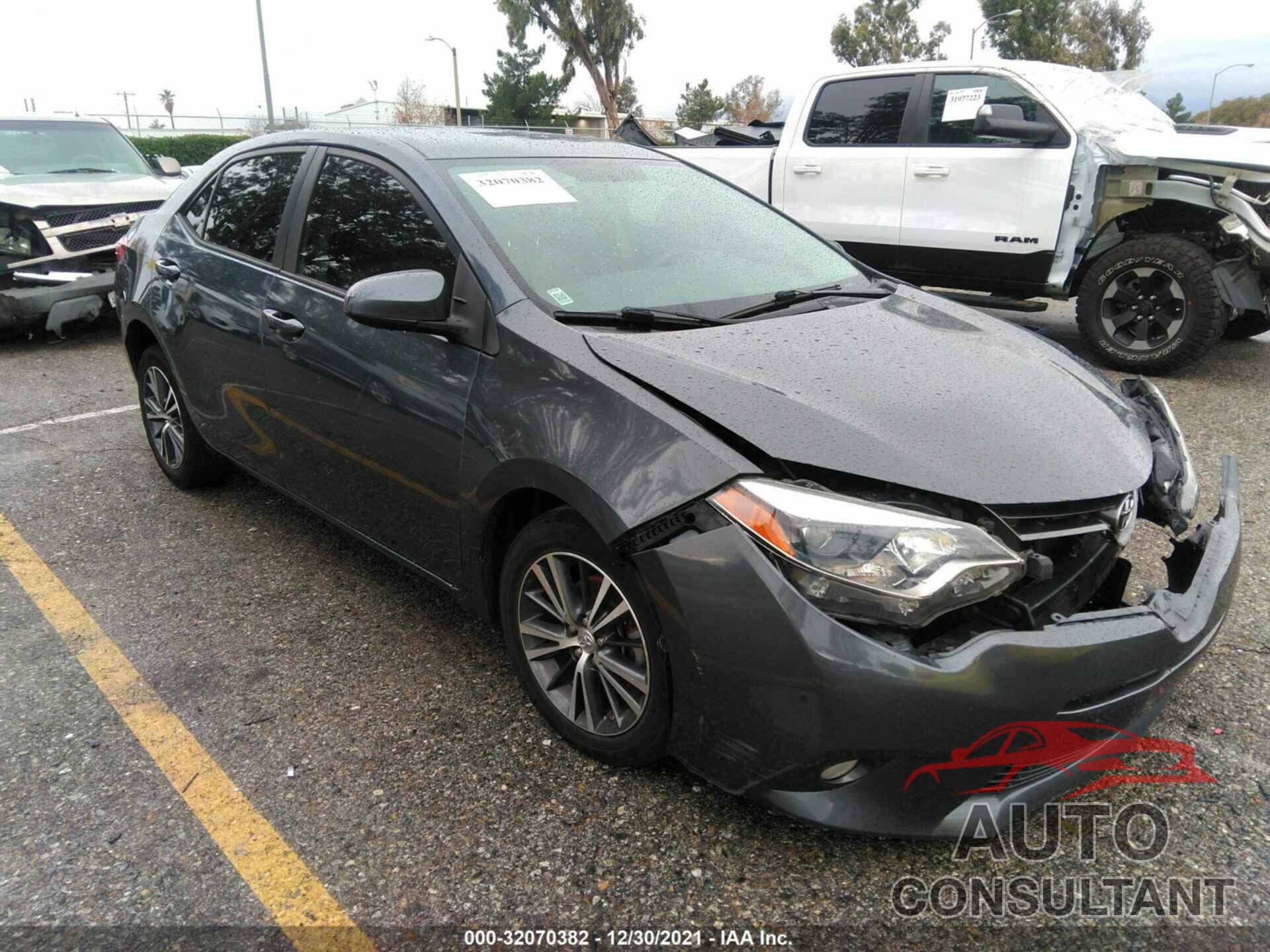 TOYOTA COROLLA 2016 - 5YFBURHE4GP374516