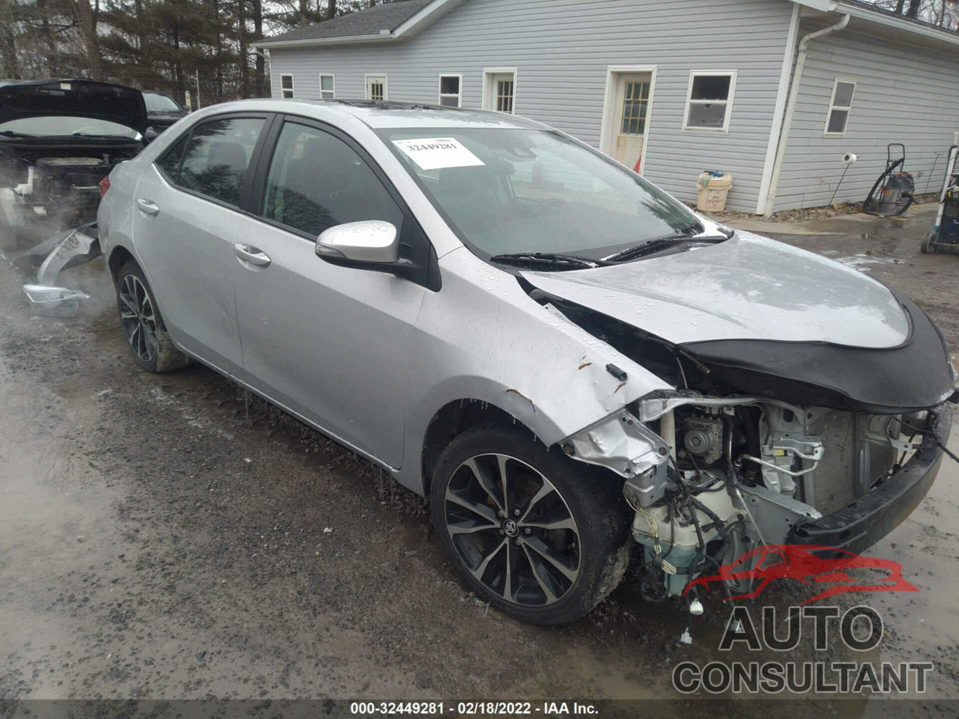 TOYOTA COROLLA 2019 - 2T1BURHE0KC180137