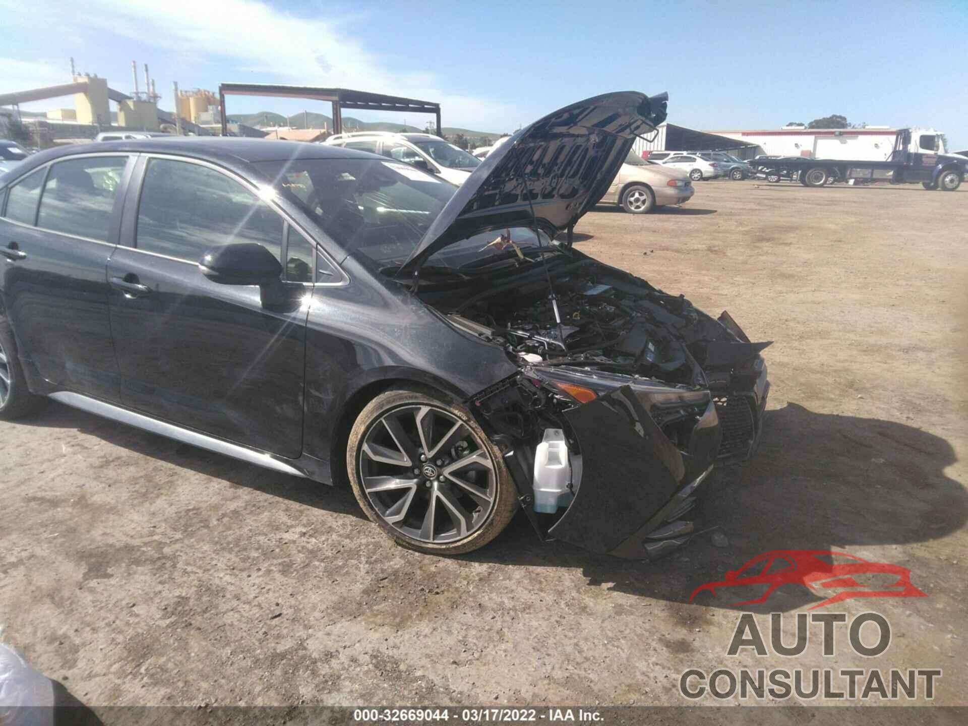 TOYOTA COROLLA 2022 - JTDS4MCE8NJ091077
