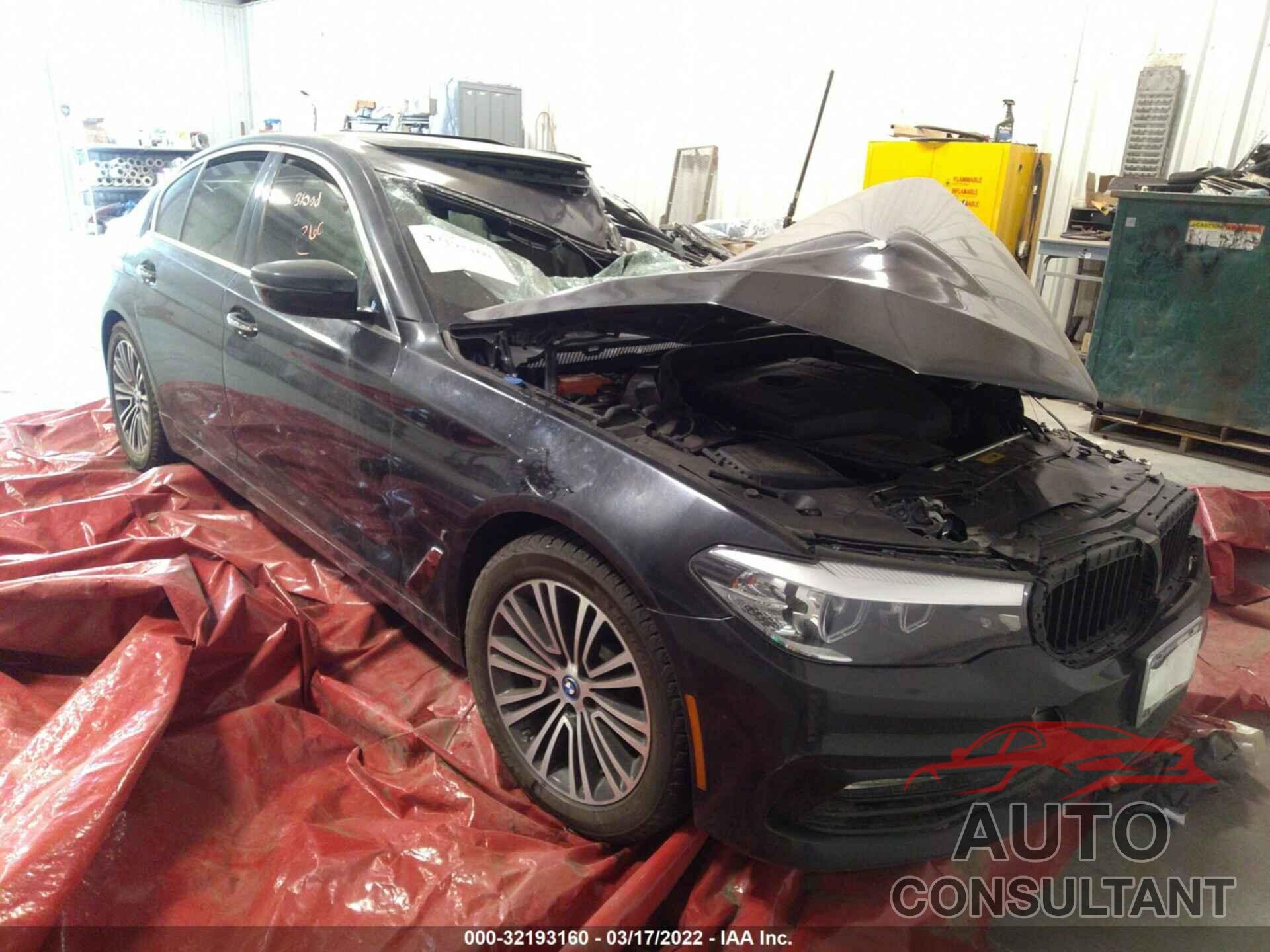 BMW 5 SERIES 2018 - WBAJB1C51JG624245