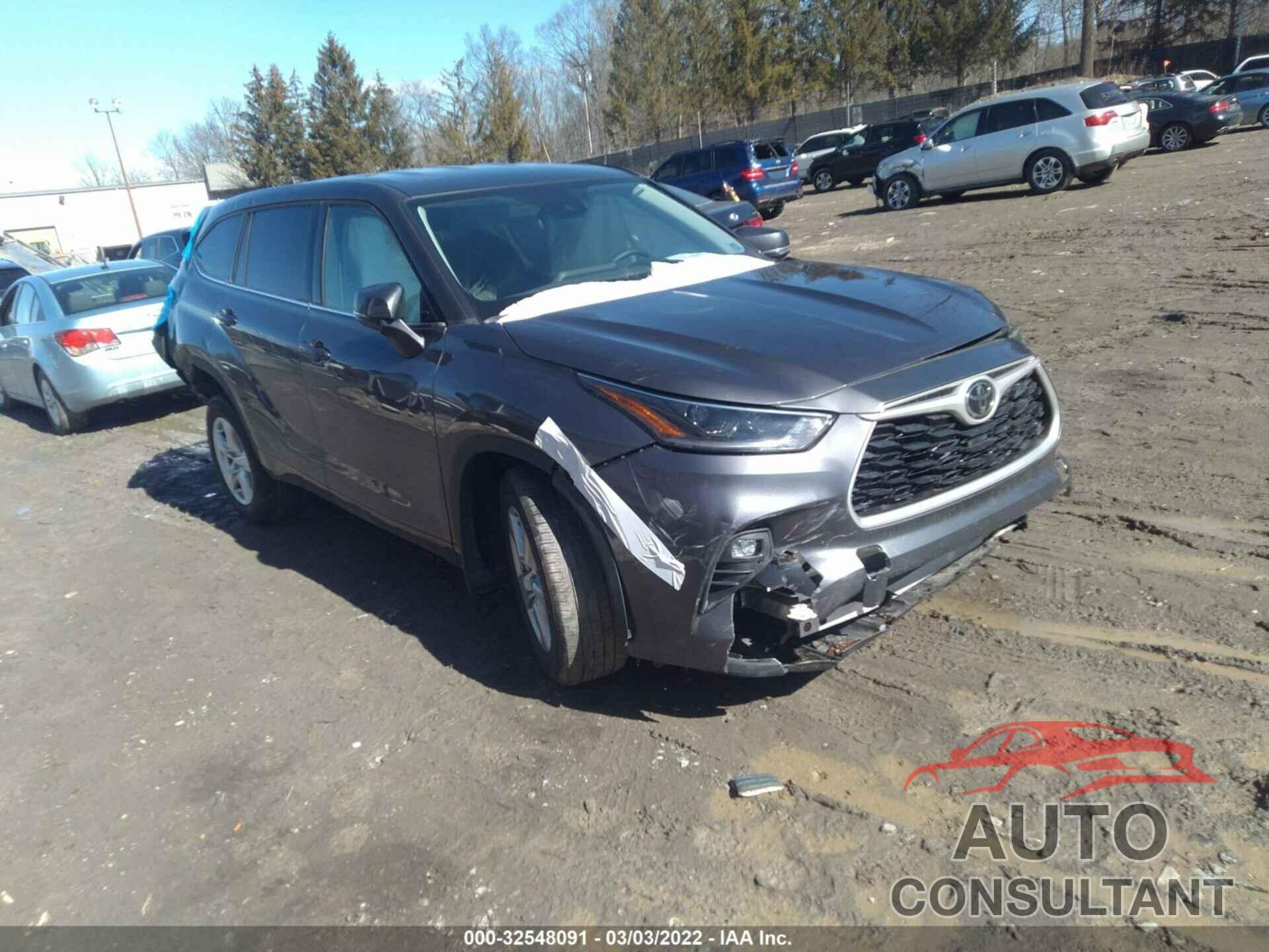 TOYOTA HIGHLANDER 2021 - 5TDBZRBH6MS152650