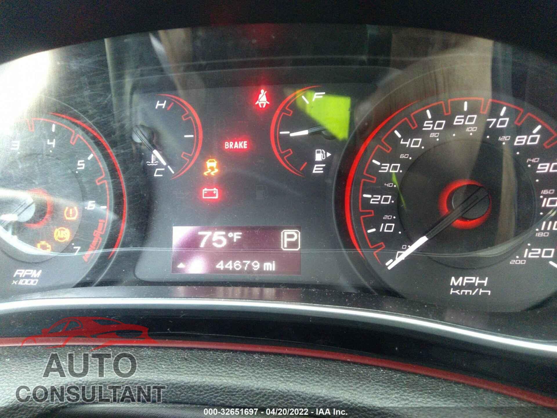 DODGE DART 2016 - 1C3CDFBB4GD680625