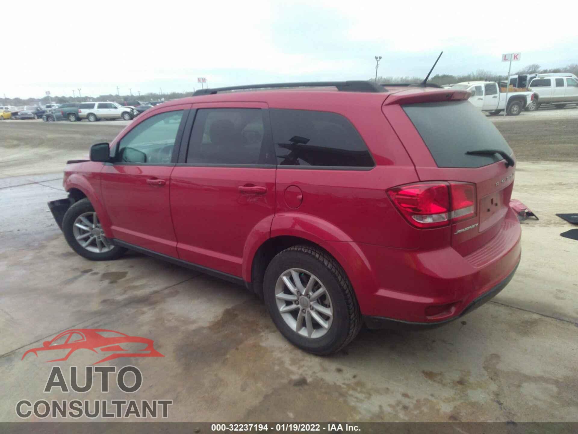 DODGE JOURNEY 2017 - 3C4PDCBB6HT601480