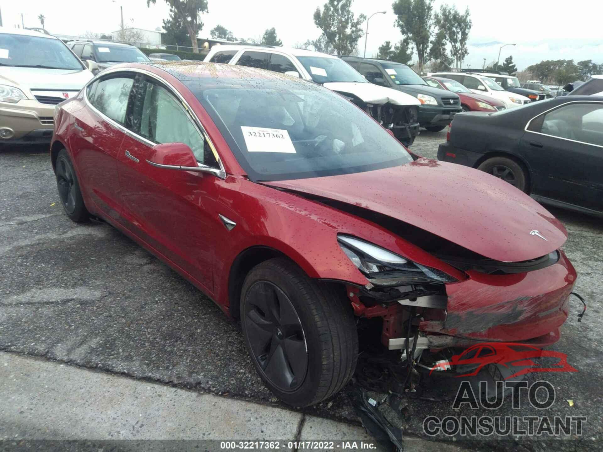 TESLA MODEL 3 2018 - 5YJ3E1EA0JF022086