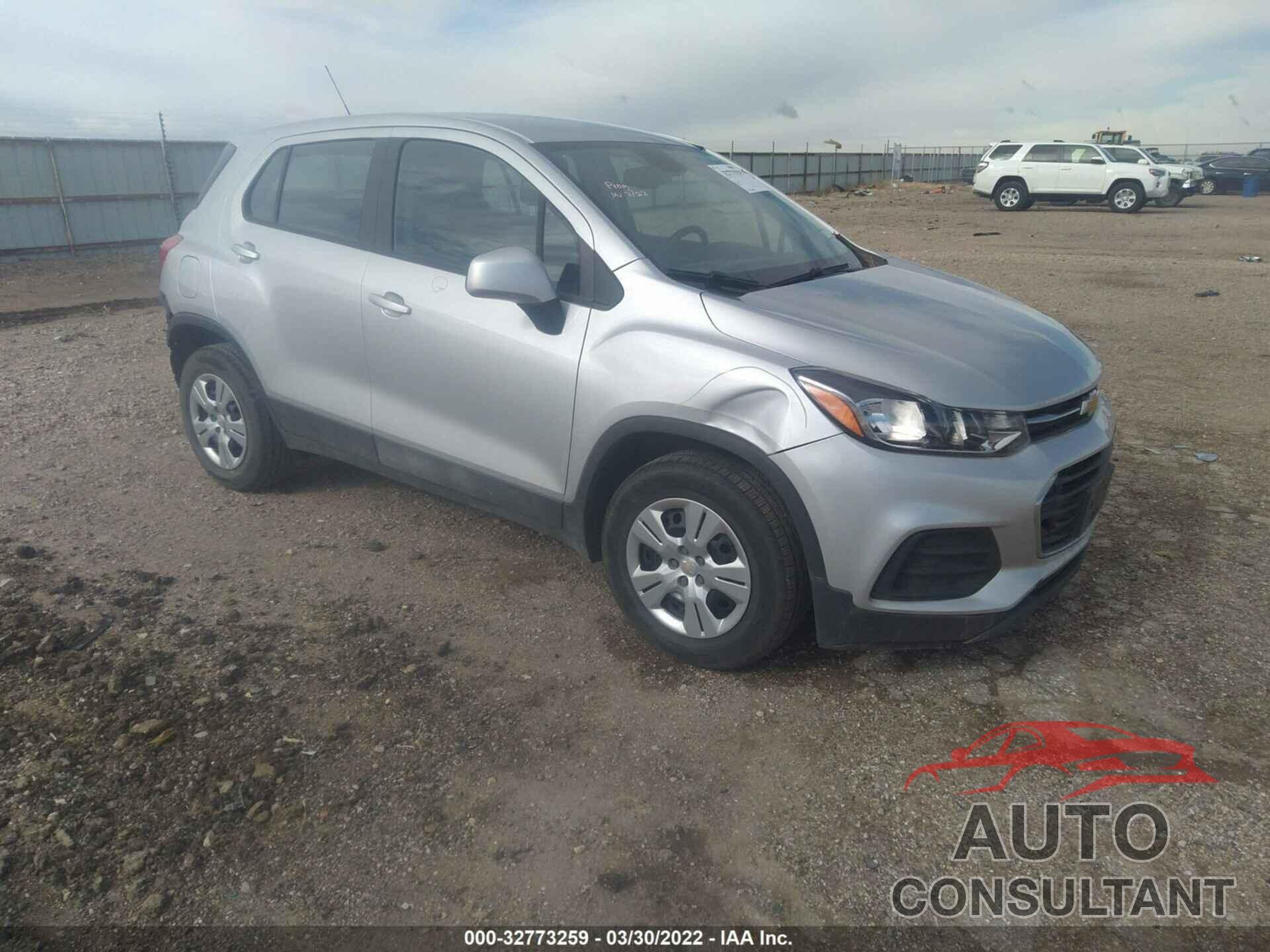 CHEVROLET TRAX 2018 - 3GNCJKSB1JL286103