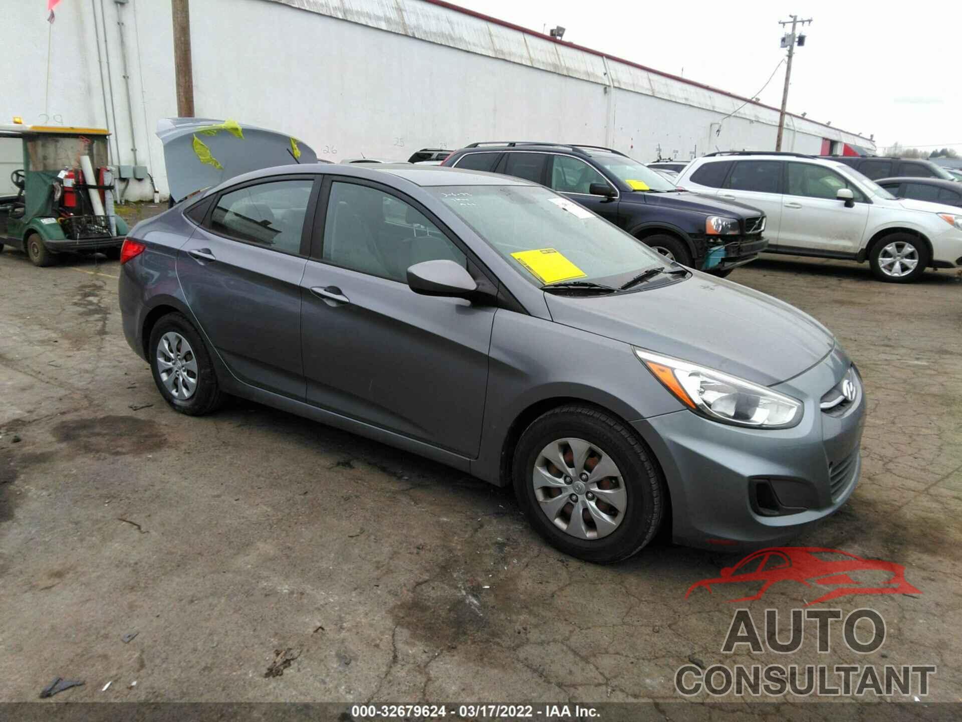 HYUNDAI ACCENT 2017 - KMHCT4AE5HU205240