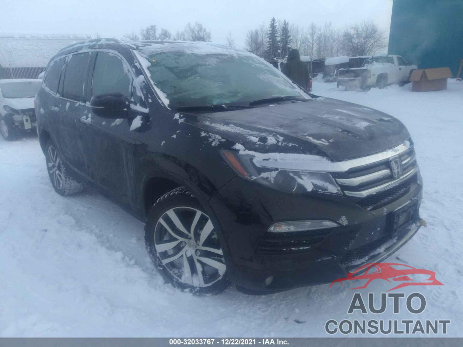 HONDA PILOT 2016 - 5FNYF6H08GB075789