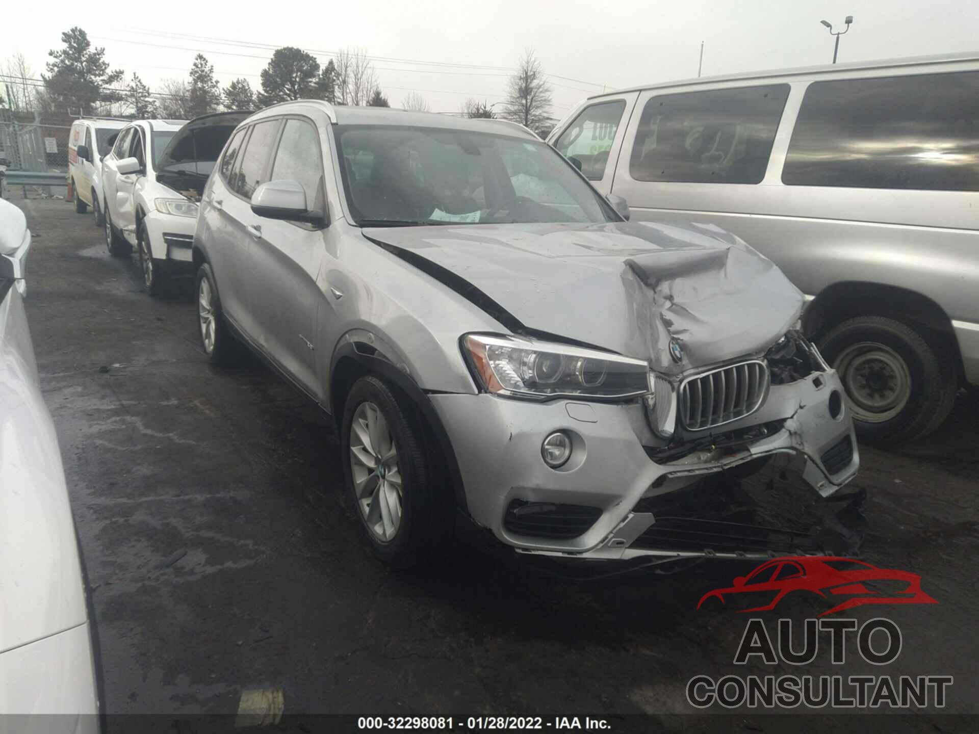 BMW X3 2017 - 5UXWX9C53H0D97377