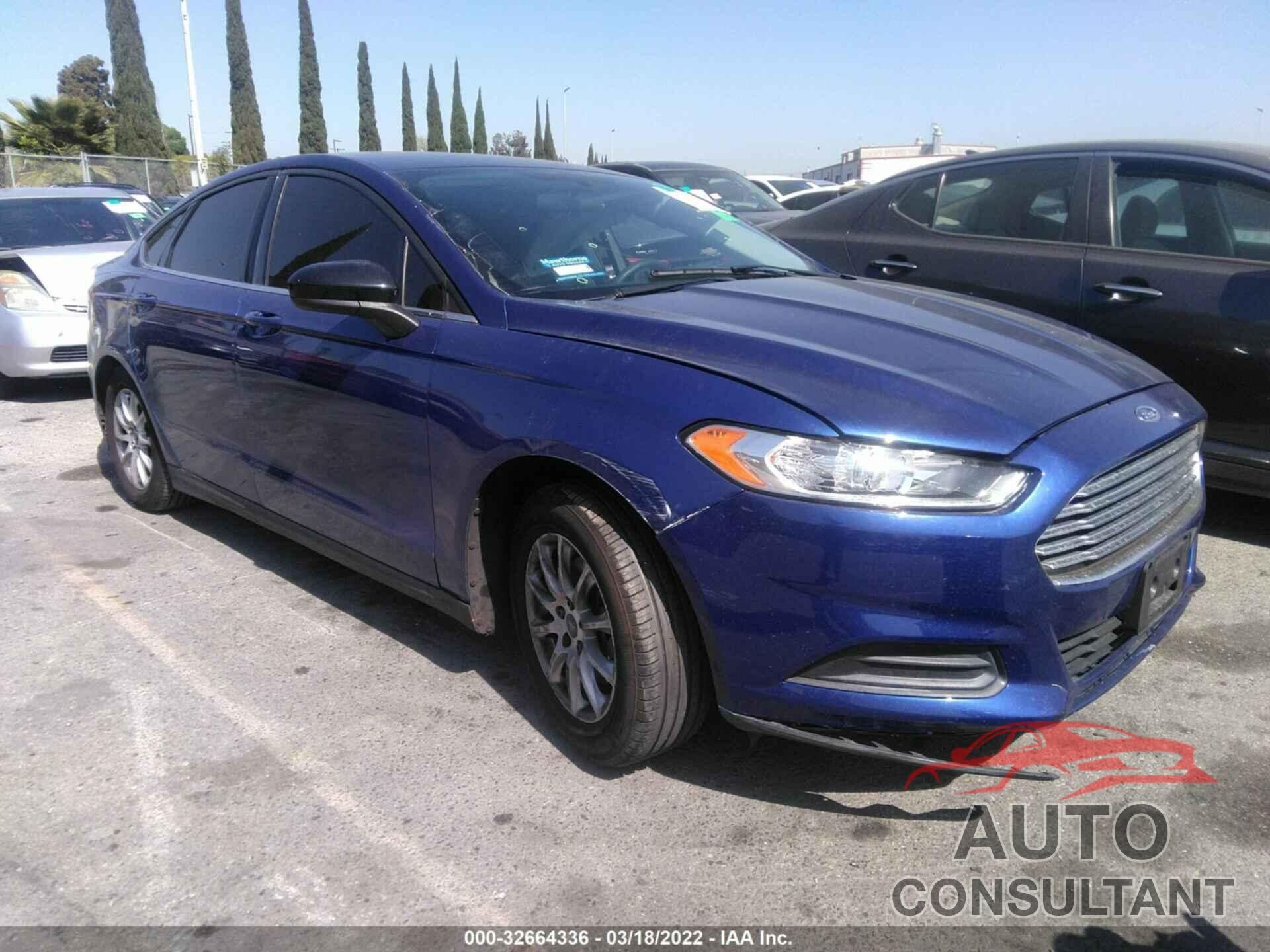 FORD FUSION 2016 - 3FA6P0G77GR292528