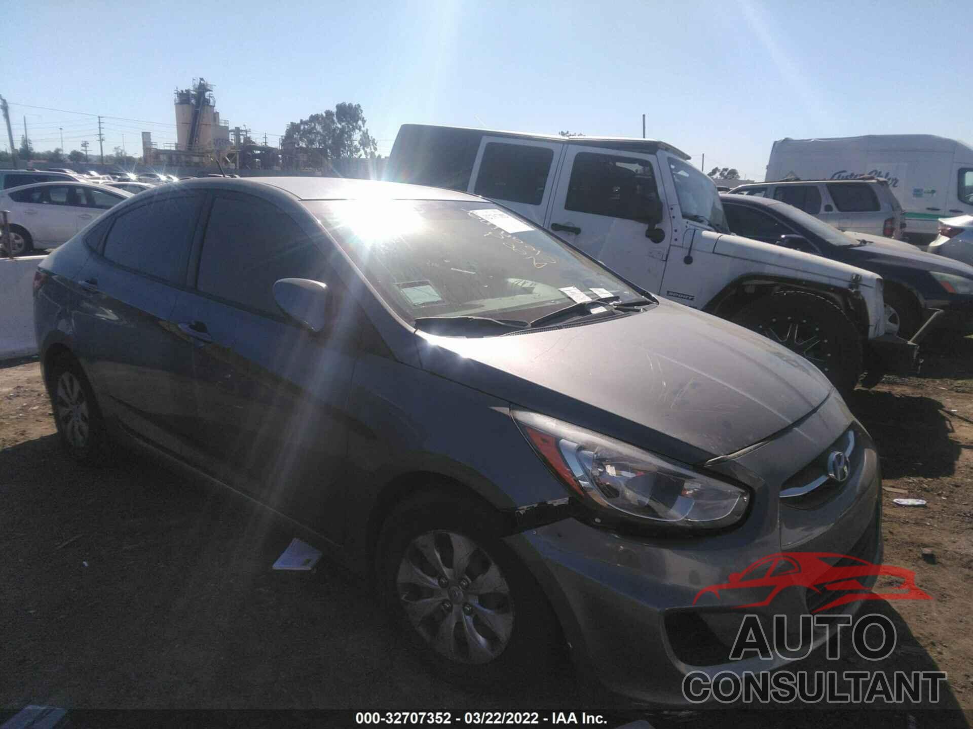 HYUNDAI ACCENT 2017 - KMHCT4AE2HU273690