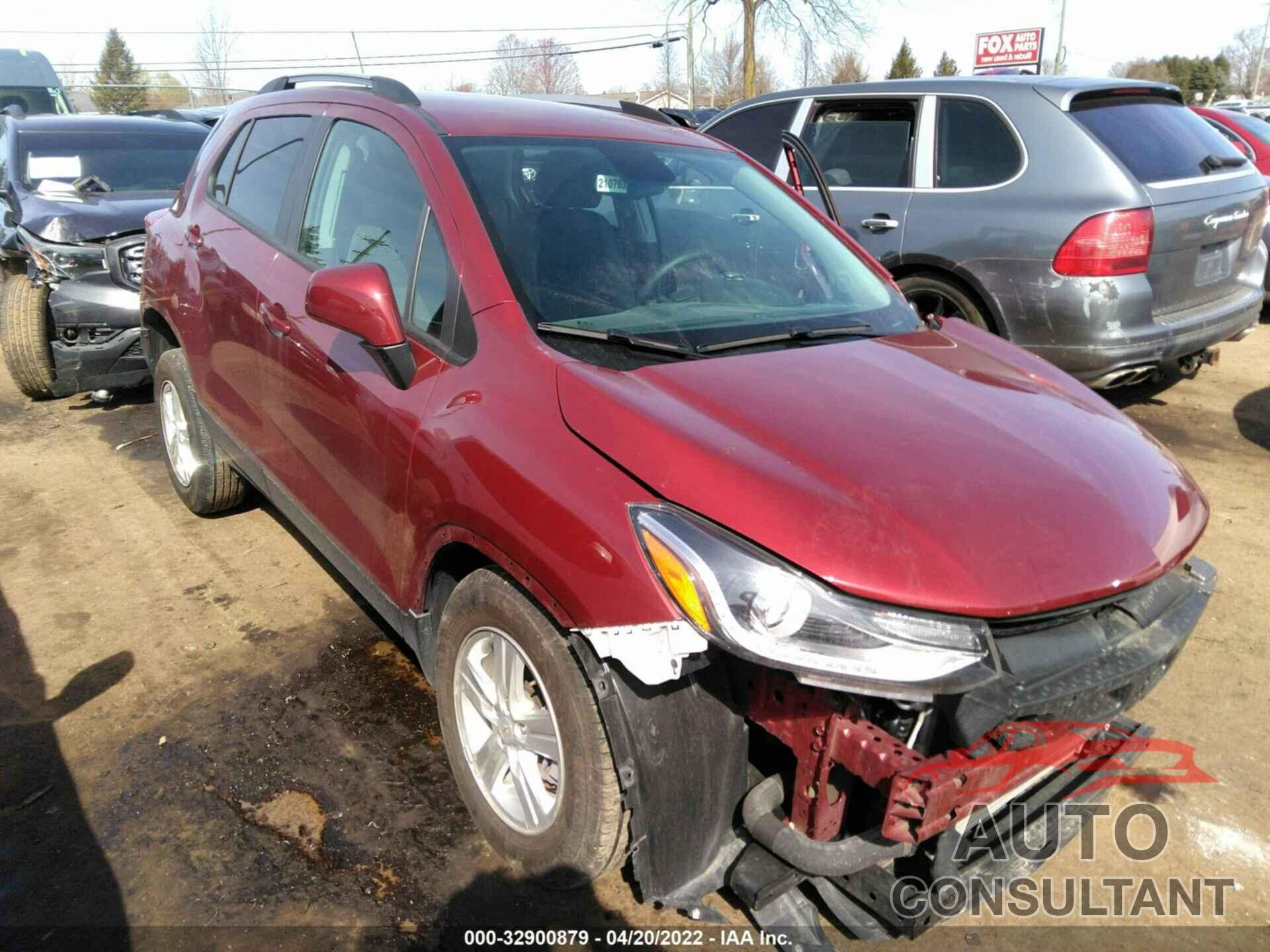 CHEVROLET TRAX 2021 - KL7CJLSB2MB331793