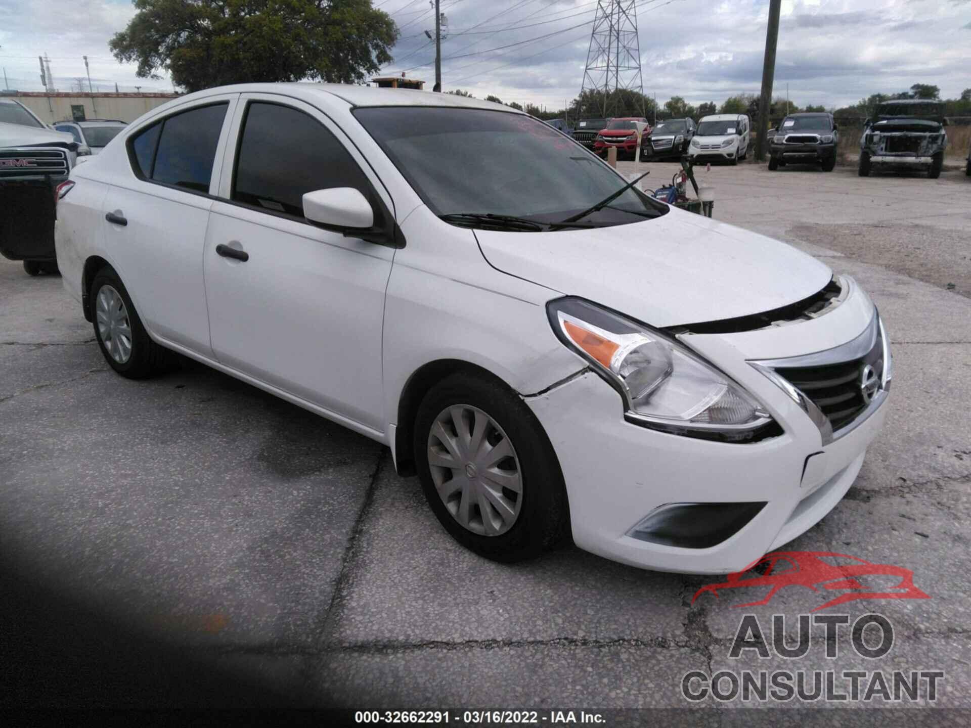 NISSAN VERSA 2016 - 3N1CN7AP7GL883114