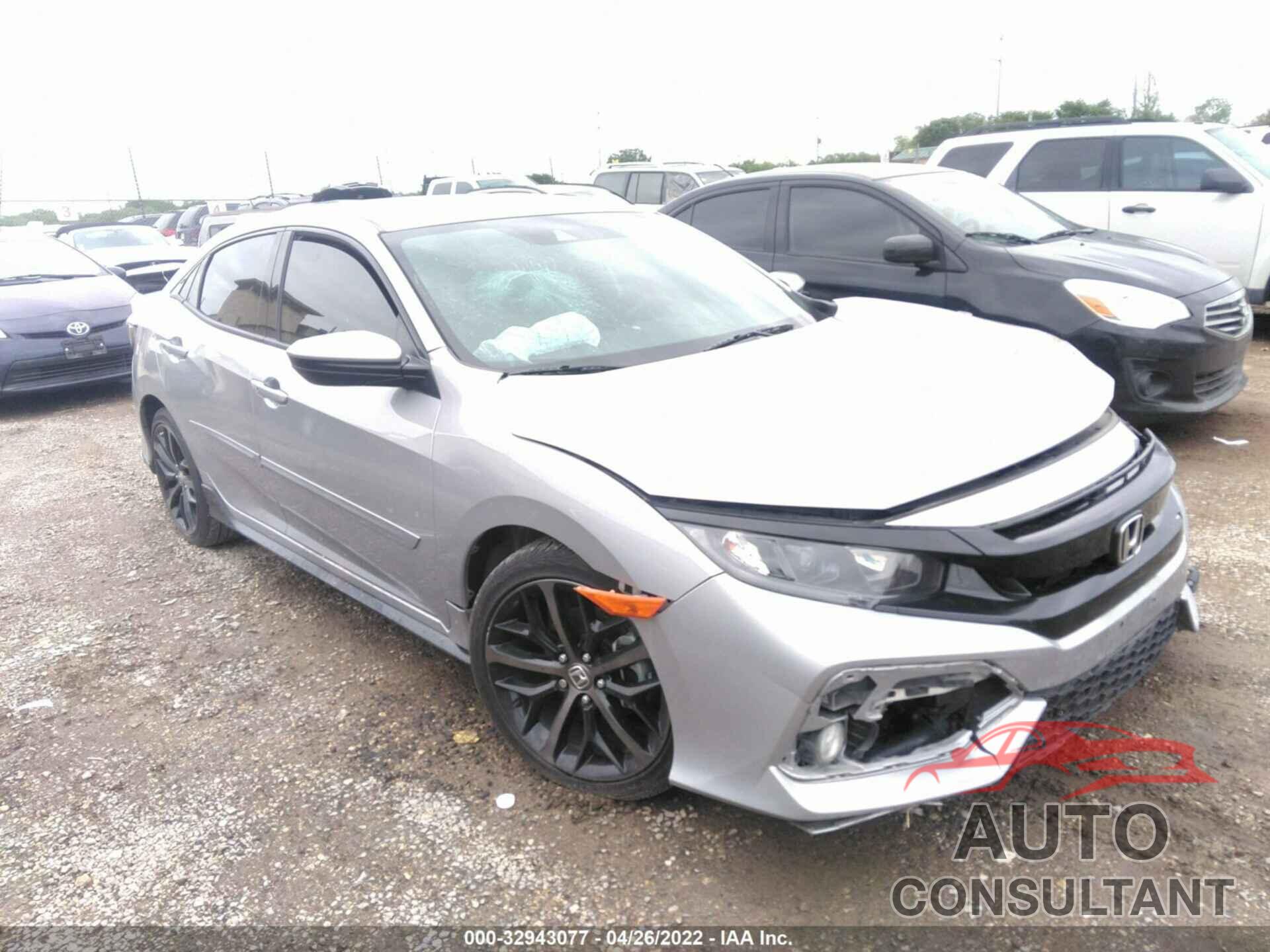 HONDA CIVIC HATCHBACK 2020 - SHHFK7H49LU207575