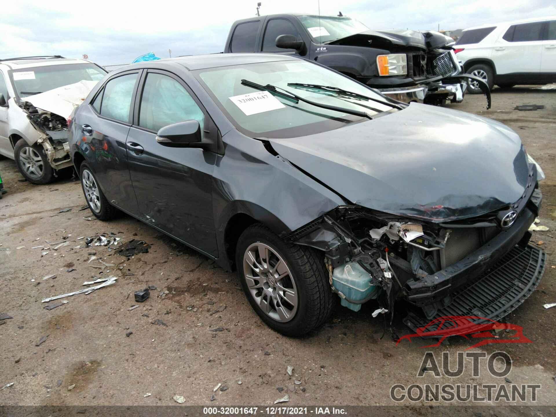 TOYOTA COROLLA 2016 - 5YFBURHE7GP478949