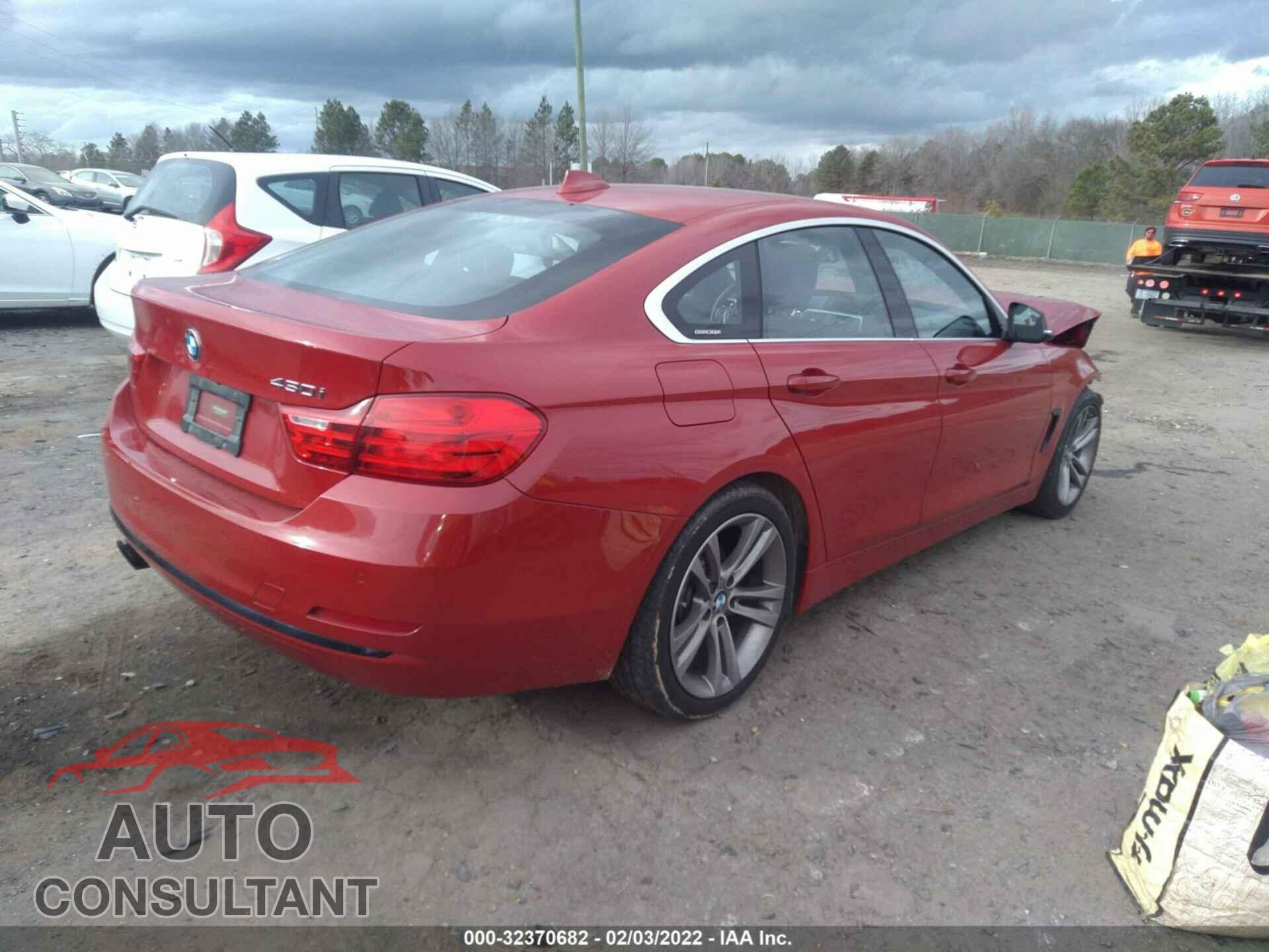 BMW 4 SERIES 2017 - WBA4F7C58HG437745
