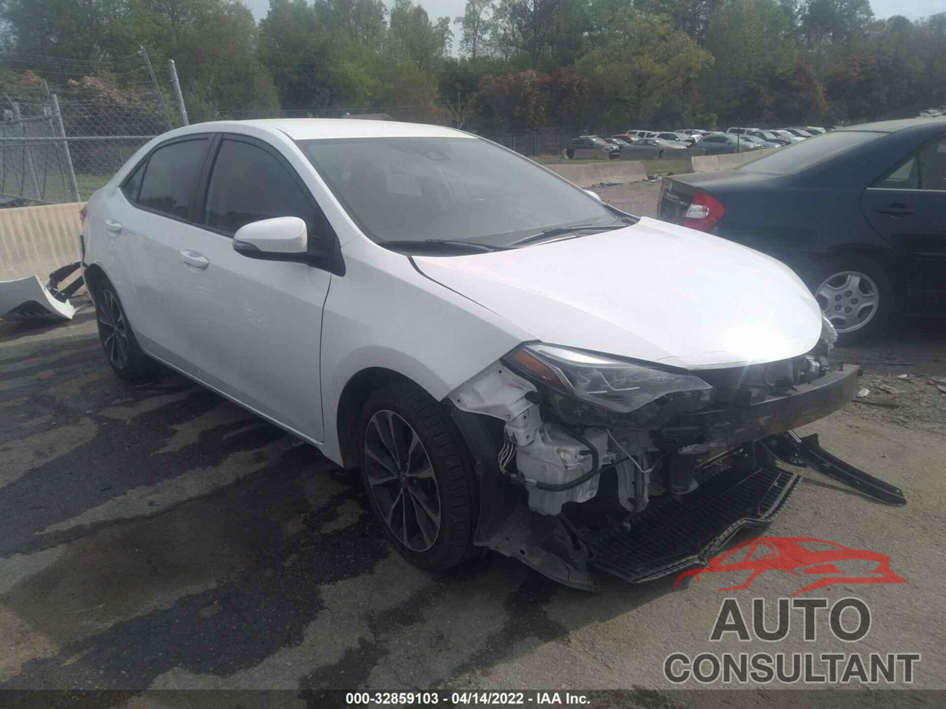 TOYOTA COROLLA 2019 - 5YFBURHE8KP917360
