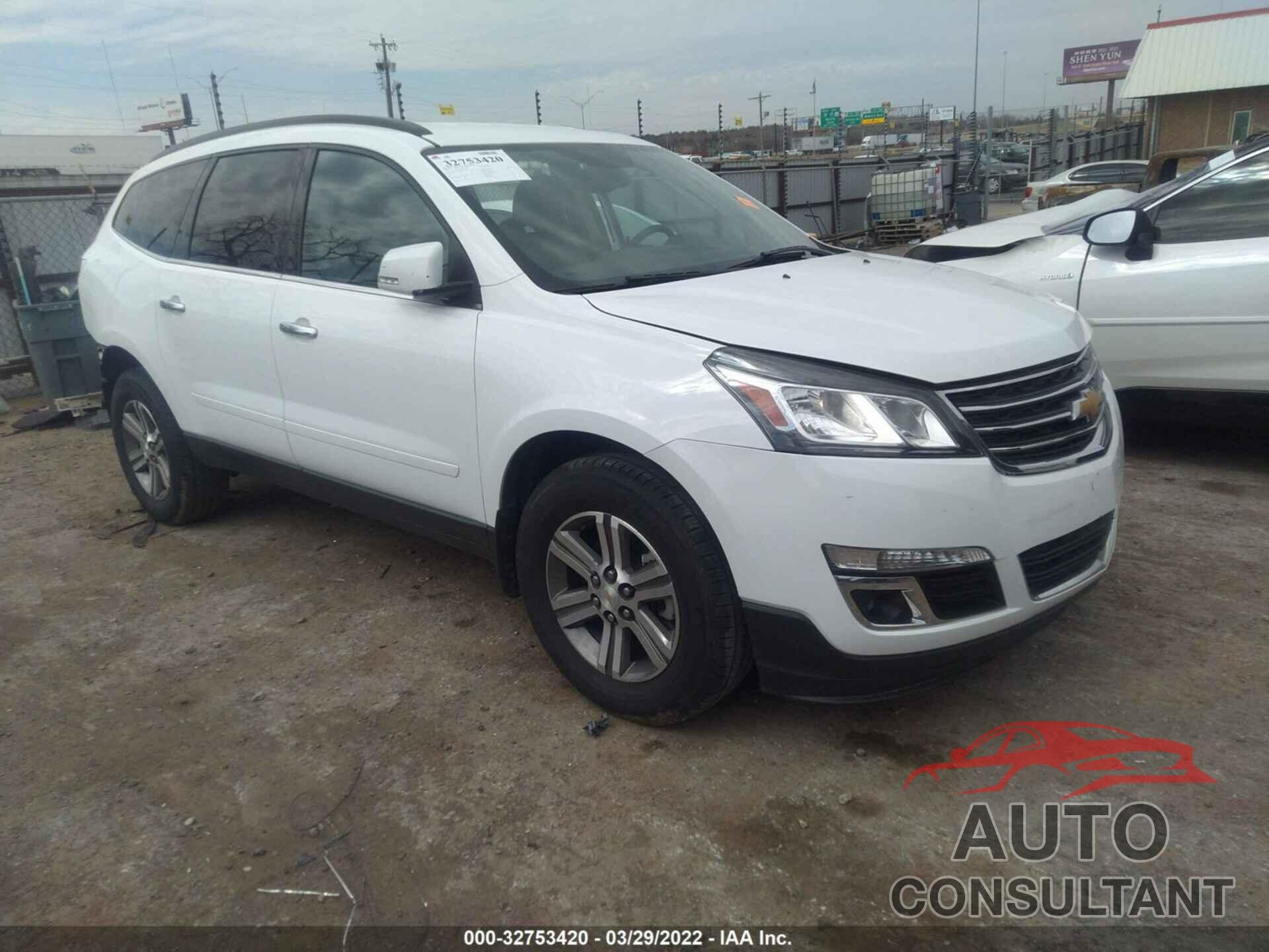 CHEVROLET TRAVERSE 2016 - 1GNKRHKD3GJ335469