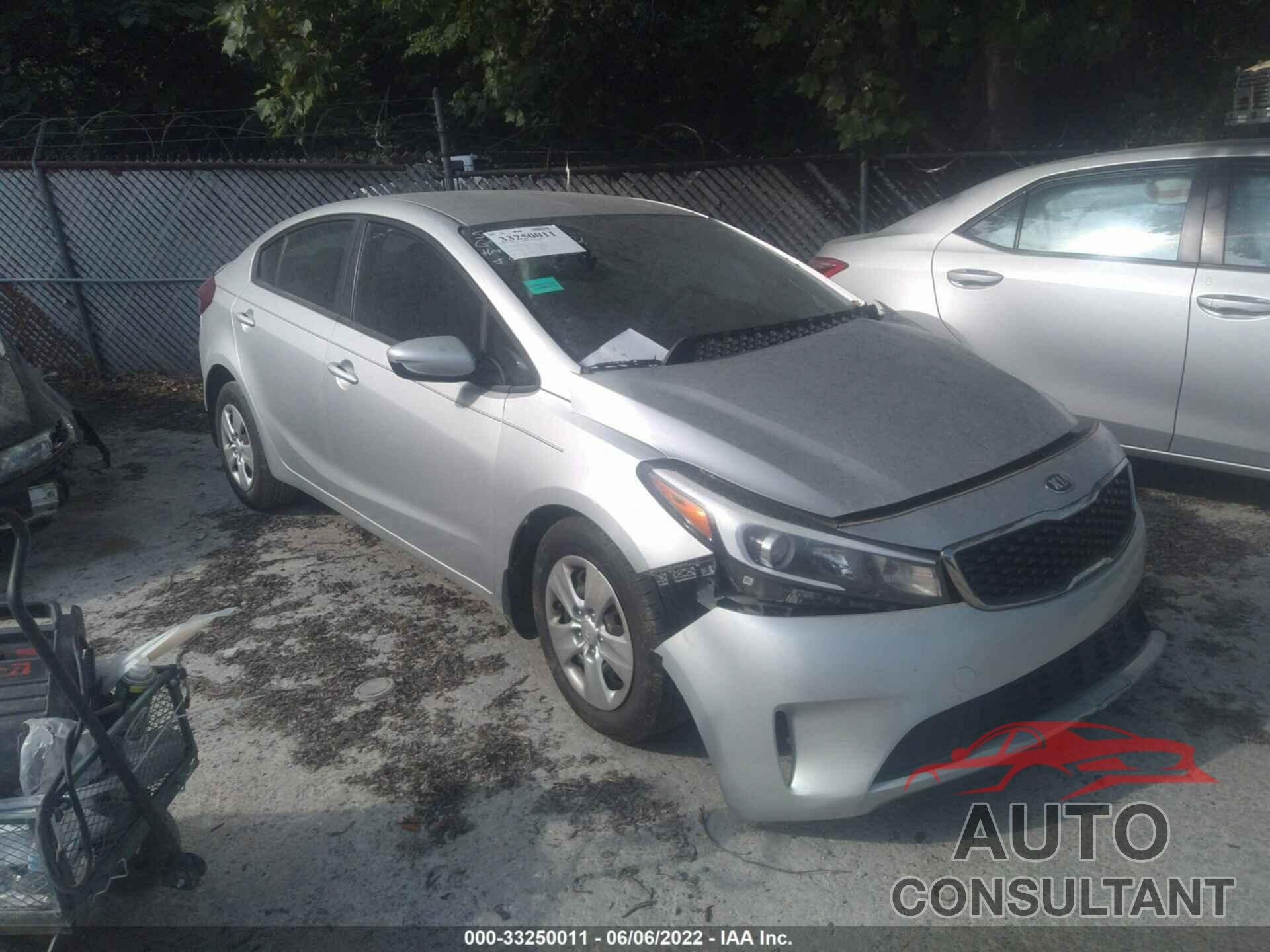 KIA FORTE 2017 - 3KPFK4A70HE070768