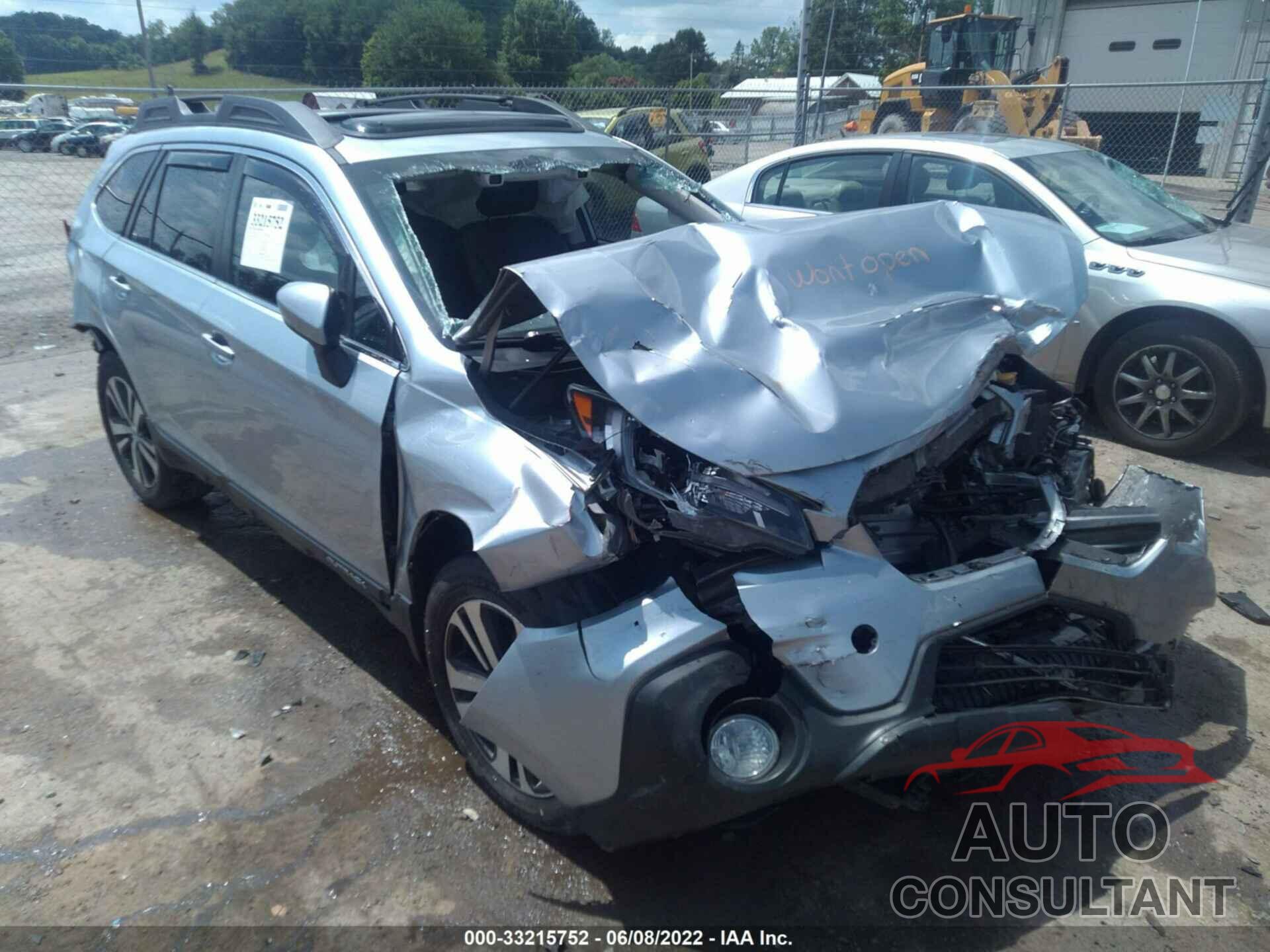 SUBARU OUTBACK 2018 - 4S4BSANC0J3268392