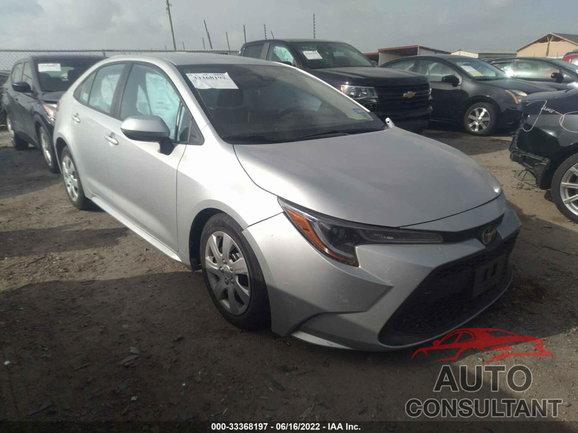 TOYOTA COROLLA 2020 - 5YFEPRAE1LP051582