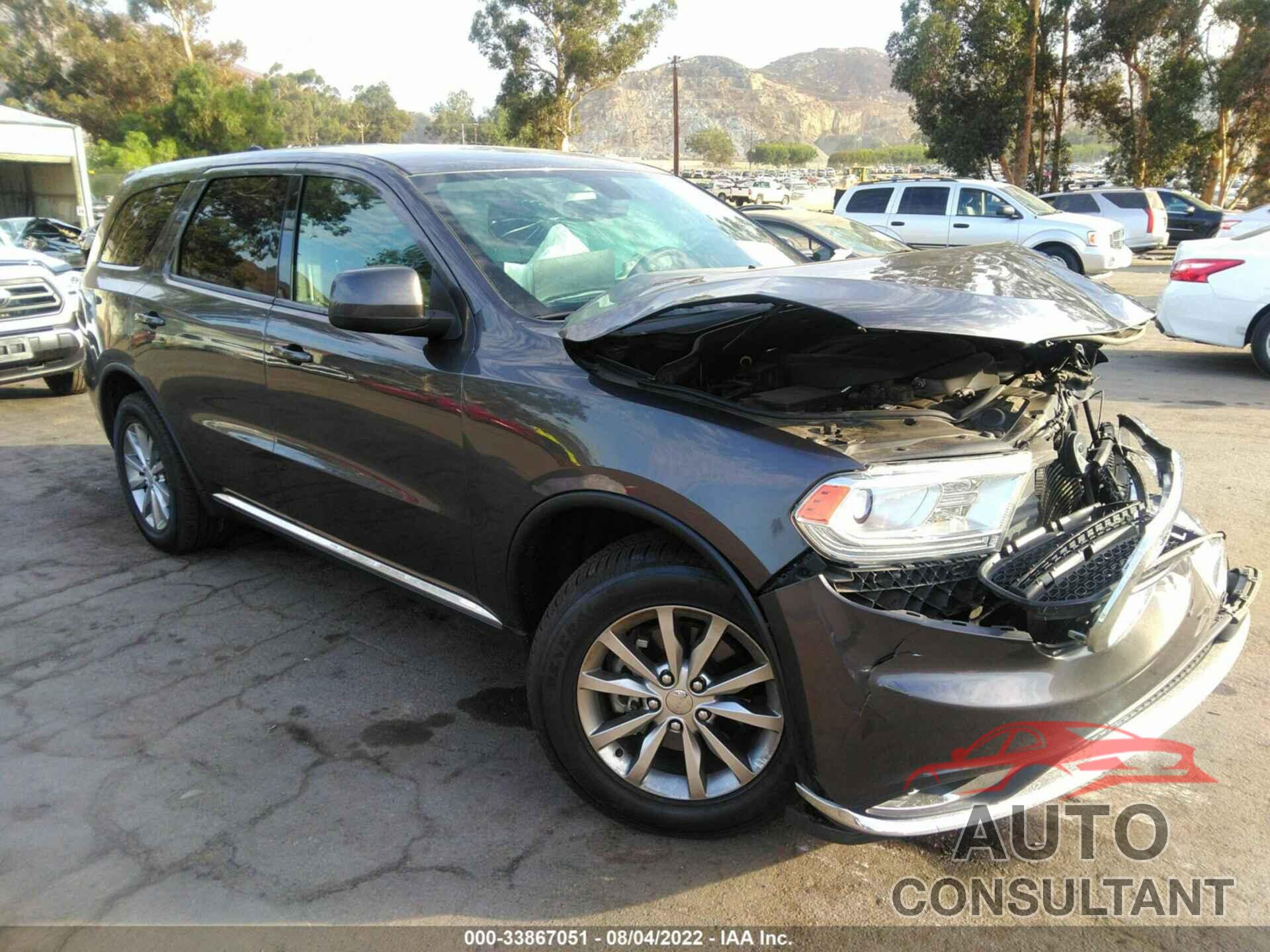 DODGE DURANGO 2017 - 1C4RDHAG7HC936200