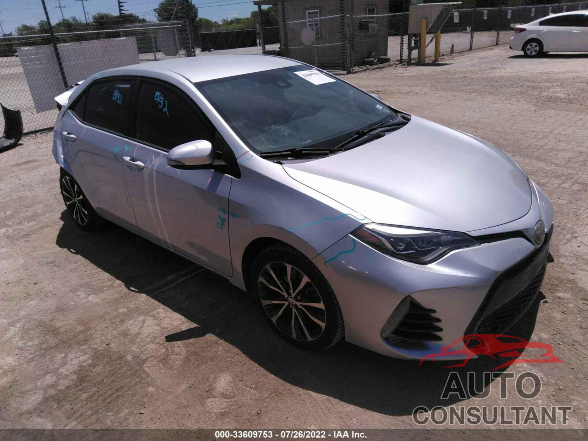 TOYOTA COROLLA 2017 - 5YFBURHE1HP655996