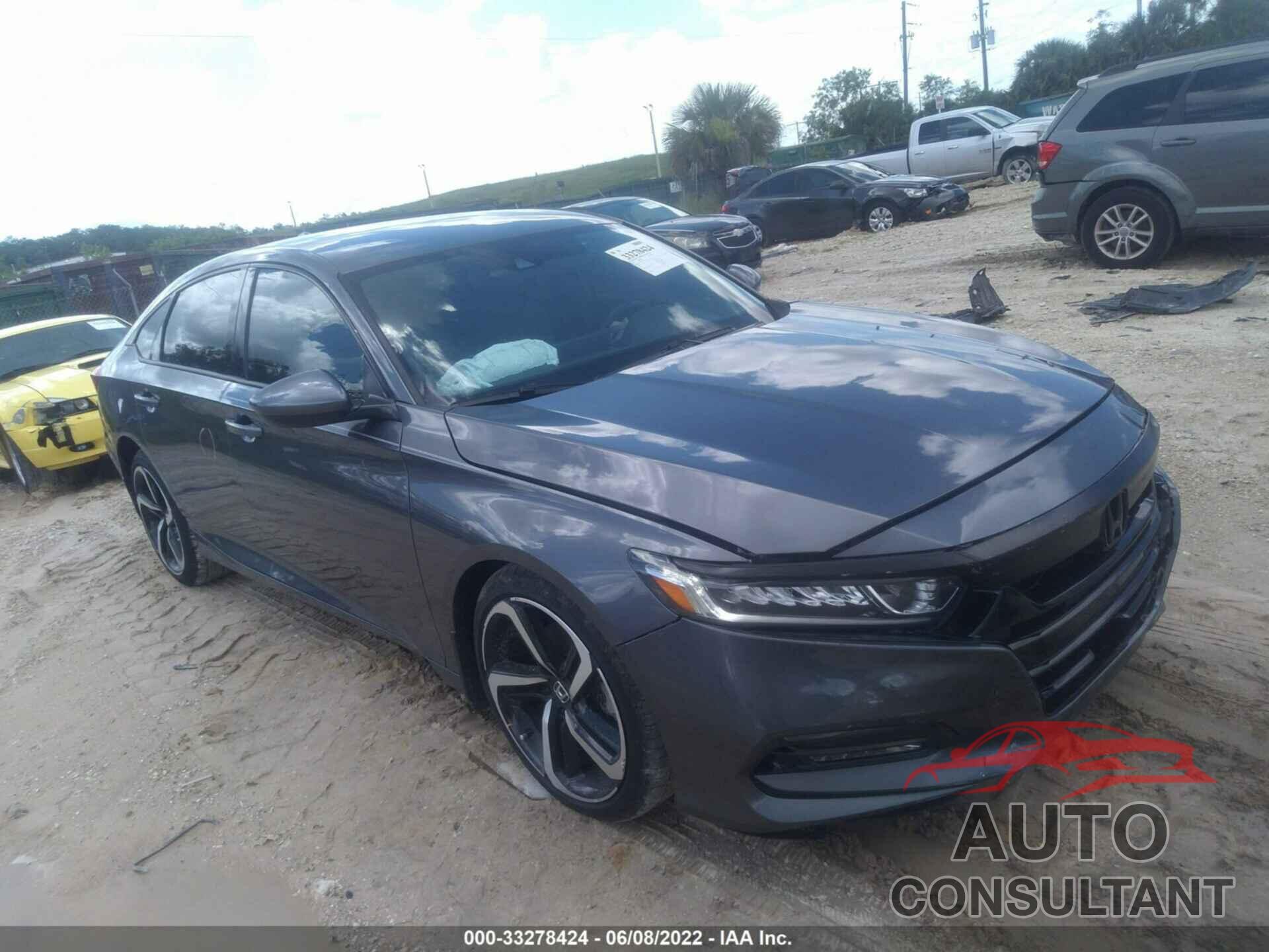 HONDA ACCORD SEDAN 2019 - 1HGCV1F34KA024659