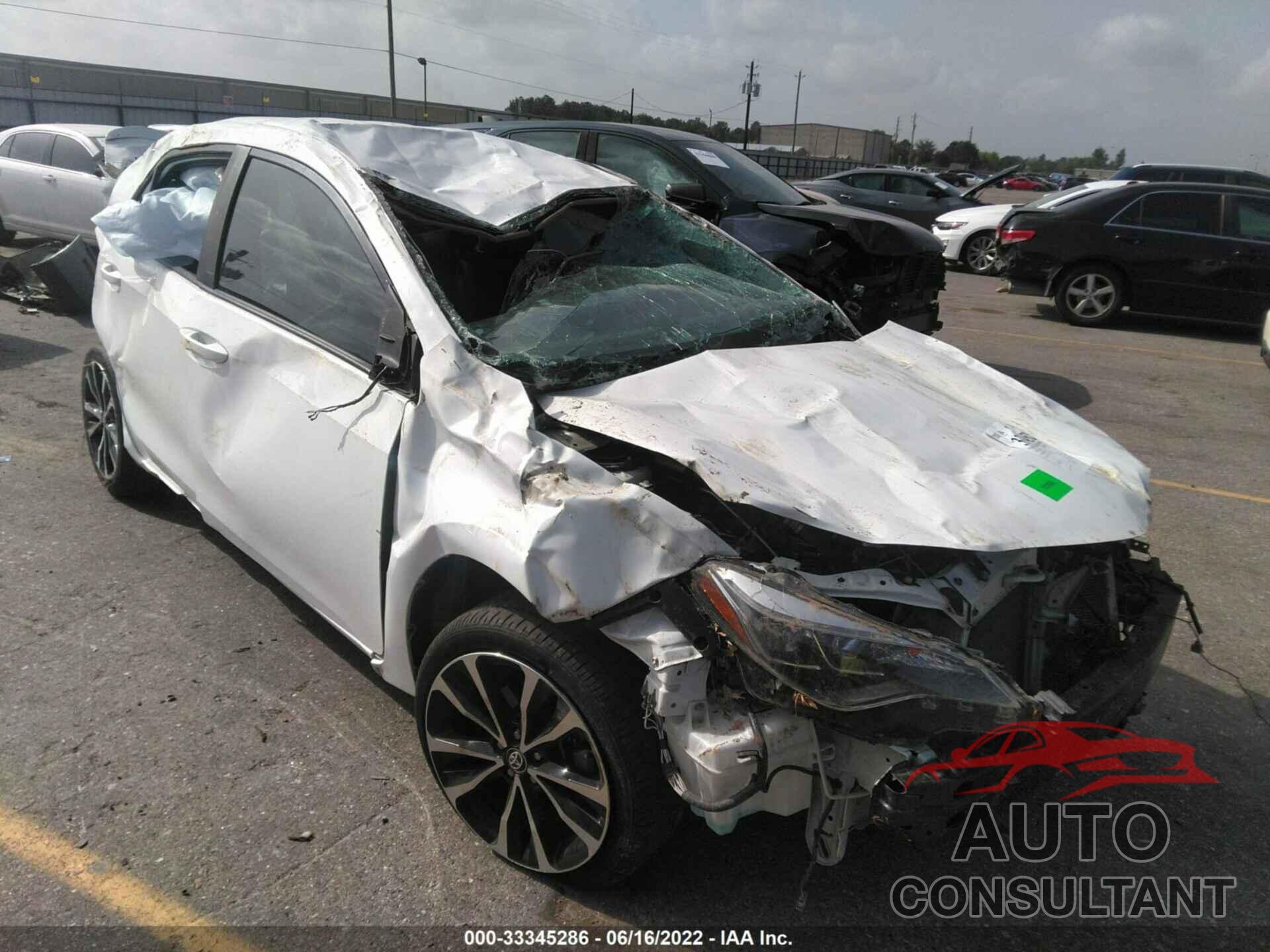 TOYOTA COROLLA 2019 - 5YFBURHEXKP862264