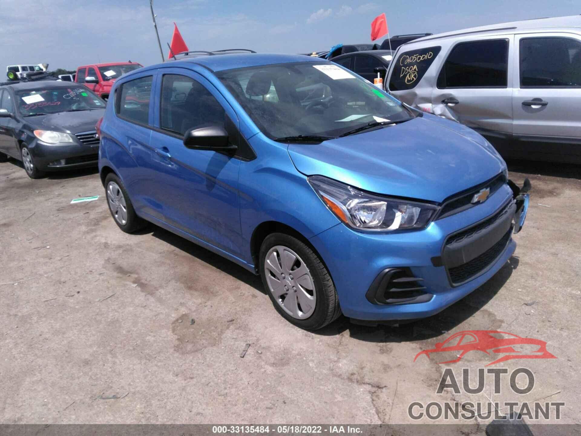 CHEVROLET SPARK 2017 - KL8CB6SA0HC765292