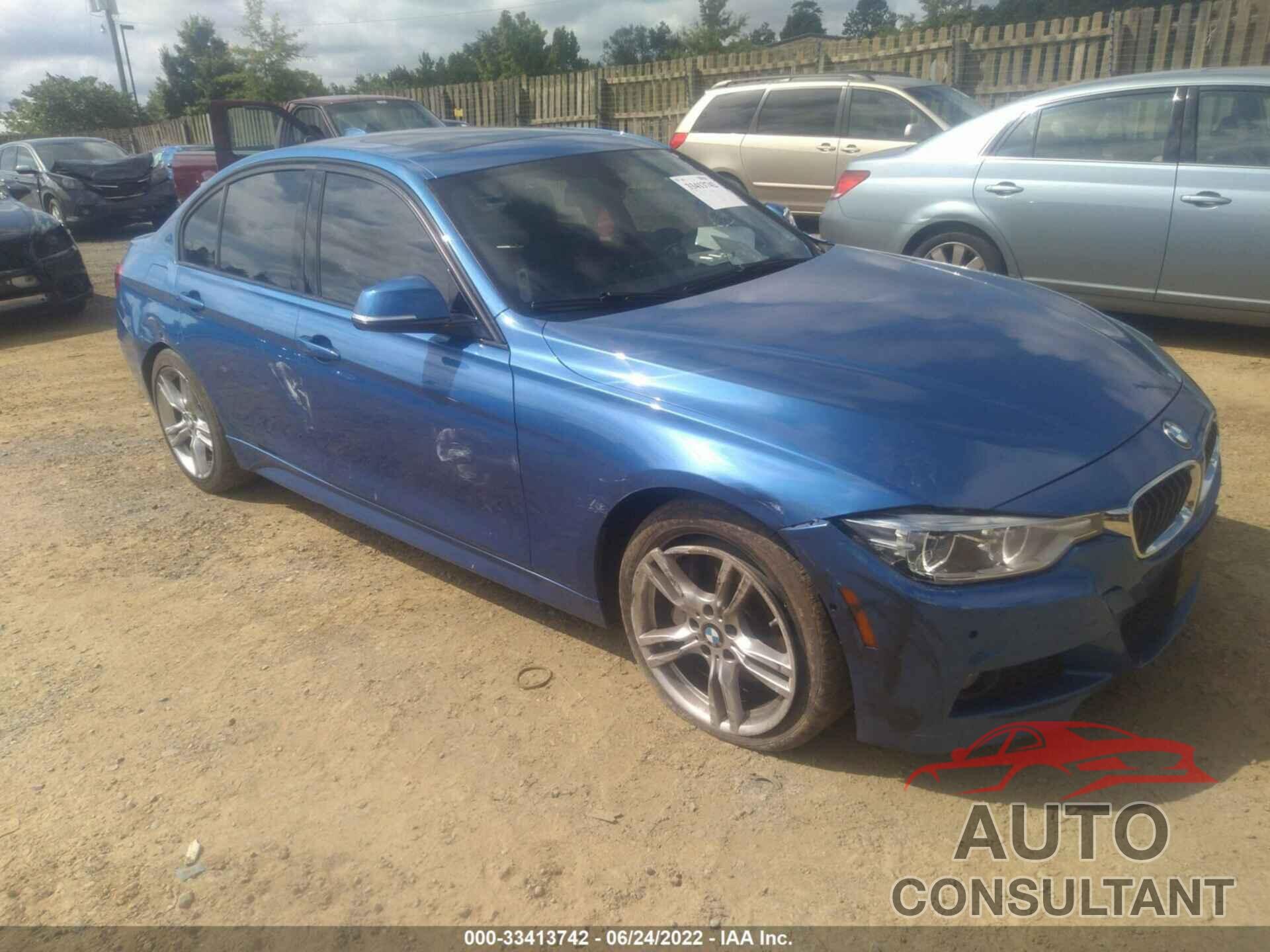 BMW 3 SERIES 2017 - WBA8D9G3XHNU64291