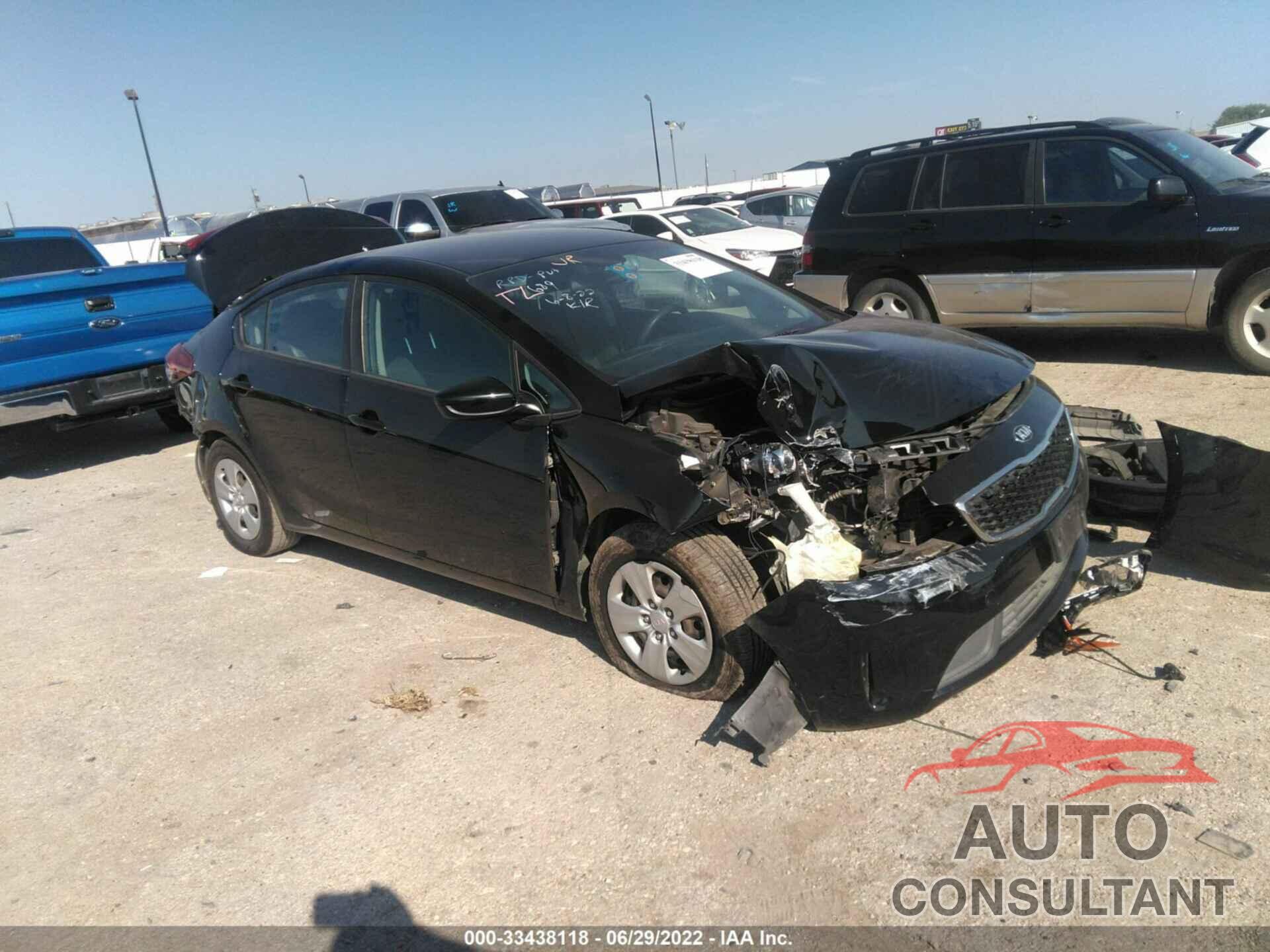 KIA FORTE 2017 - 3KPFK4A74HE056176