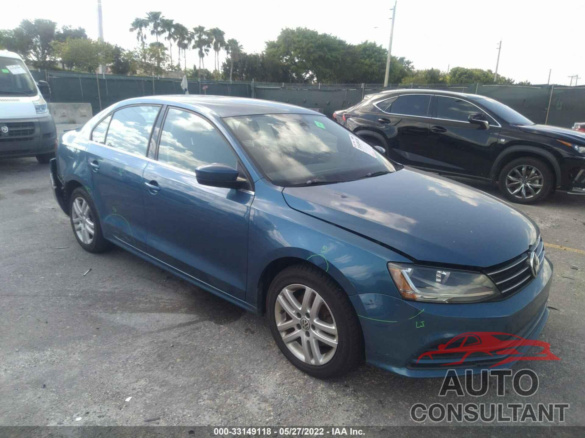 VOLKSWAGEN JETTA 2017 - 3VW2B7AJ3HM224324