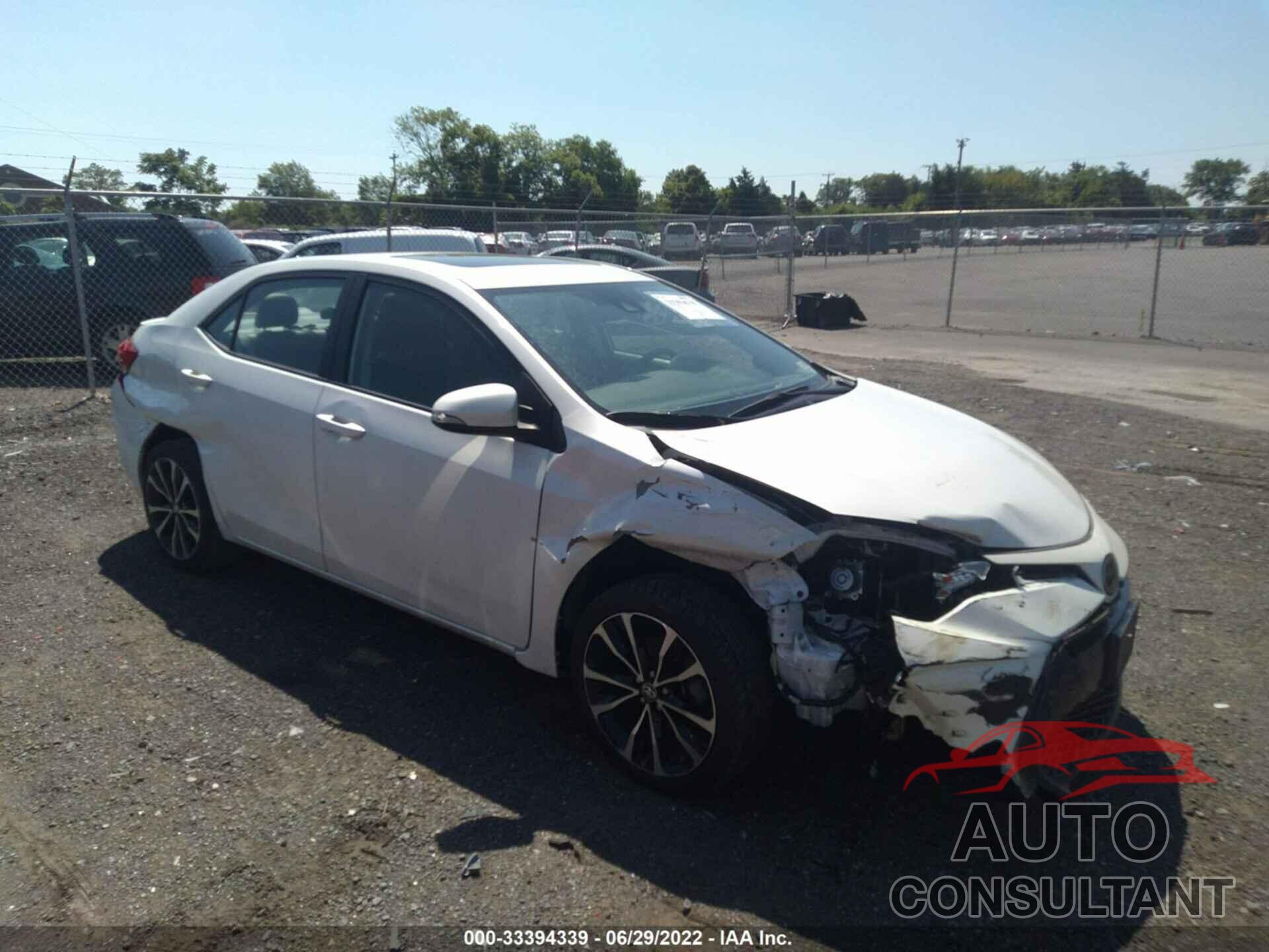 TOYOTA COROLLA 2018 - 5YFBURHE9JP777849