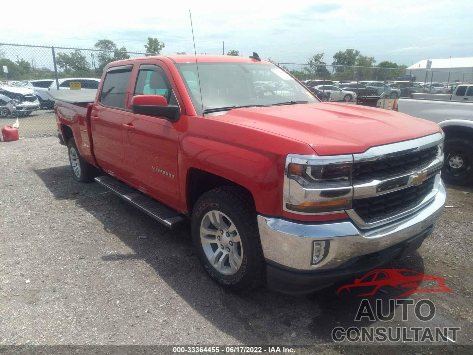 CHEVROLET SILVERADO 1500 2017 - 3GCUKREC6HG102865