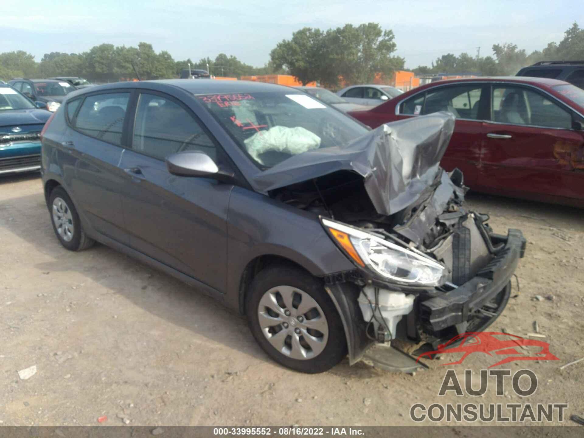 HYUNDAI ACCENT 2017 - KMHCT5AE5HU307109