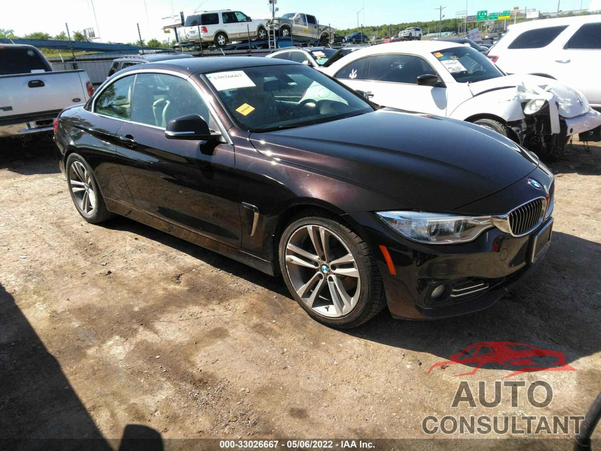 BMW 4 SERIES 2016 - WBA3V7C57G5A28132