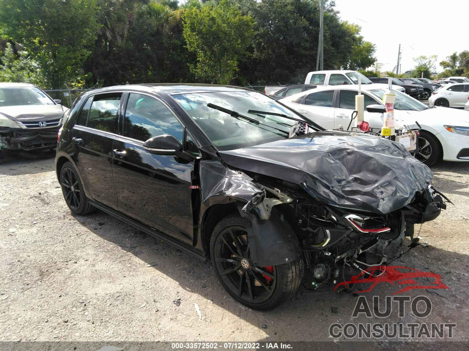 VOLKSWAGEN GOLF GTI 2021 - 3VW6T7AU7MM002467