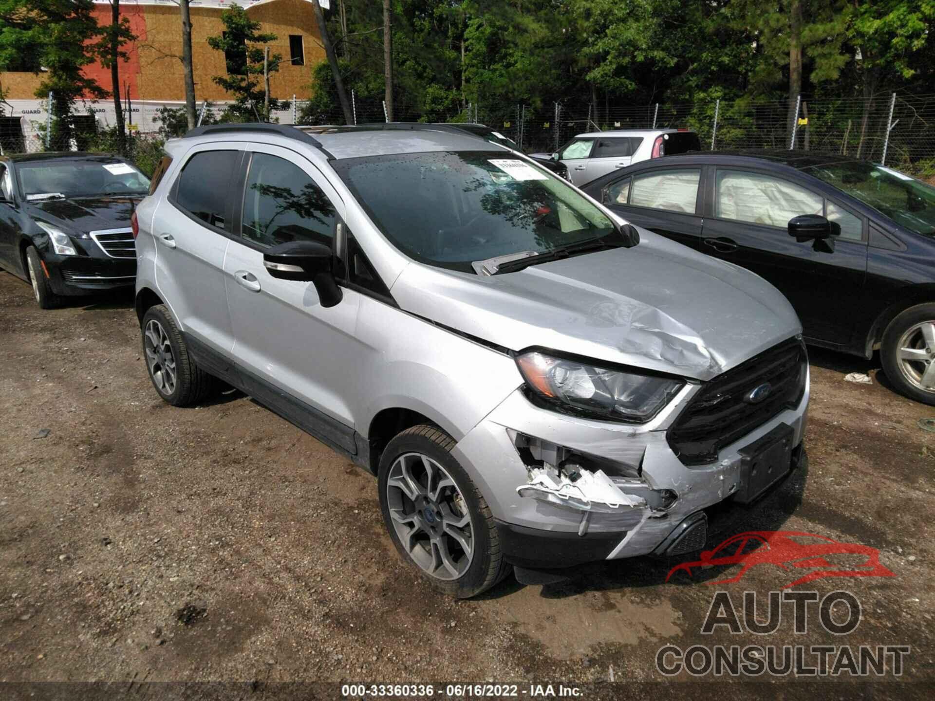 FORD ECOSPORT 2019 - MAJ6S3JL7KC308658