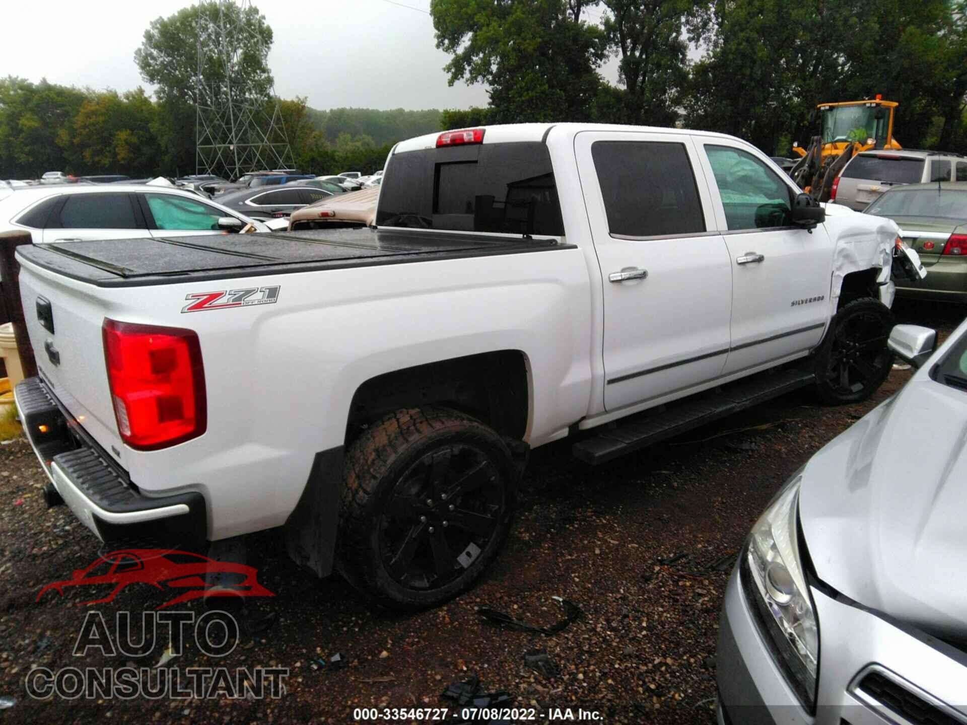 CHEVROLET SILVERADO 1500 2017 - 3GCUKSEJ4HG316632